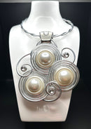 Jeff Lieb Mother Of Pearl Necklace-JL-21048