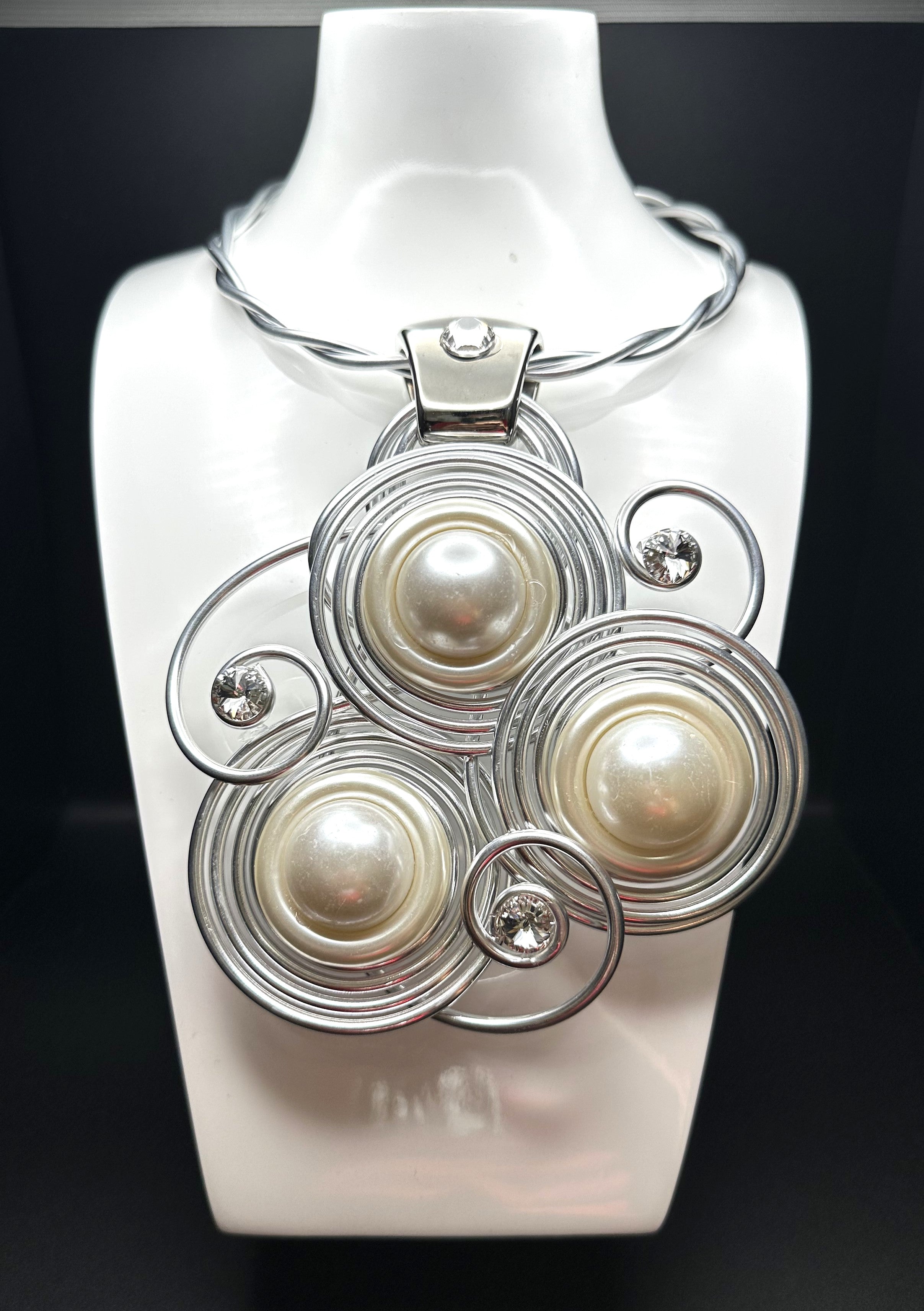 Jeff Lieb Mother Of Pearl Necklace-JL-21048