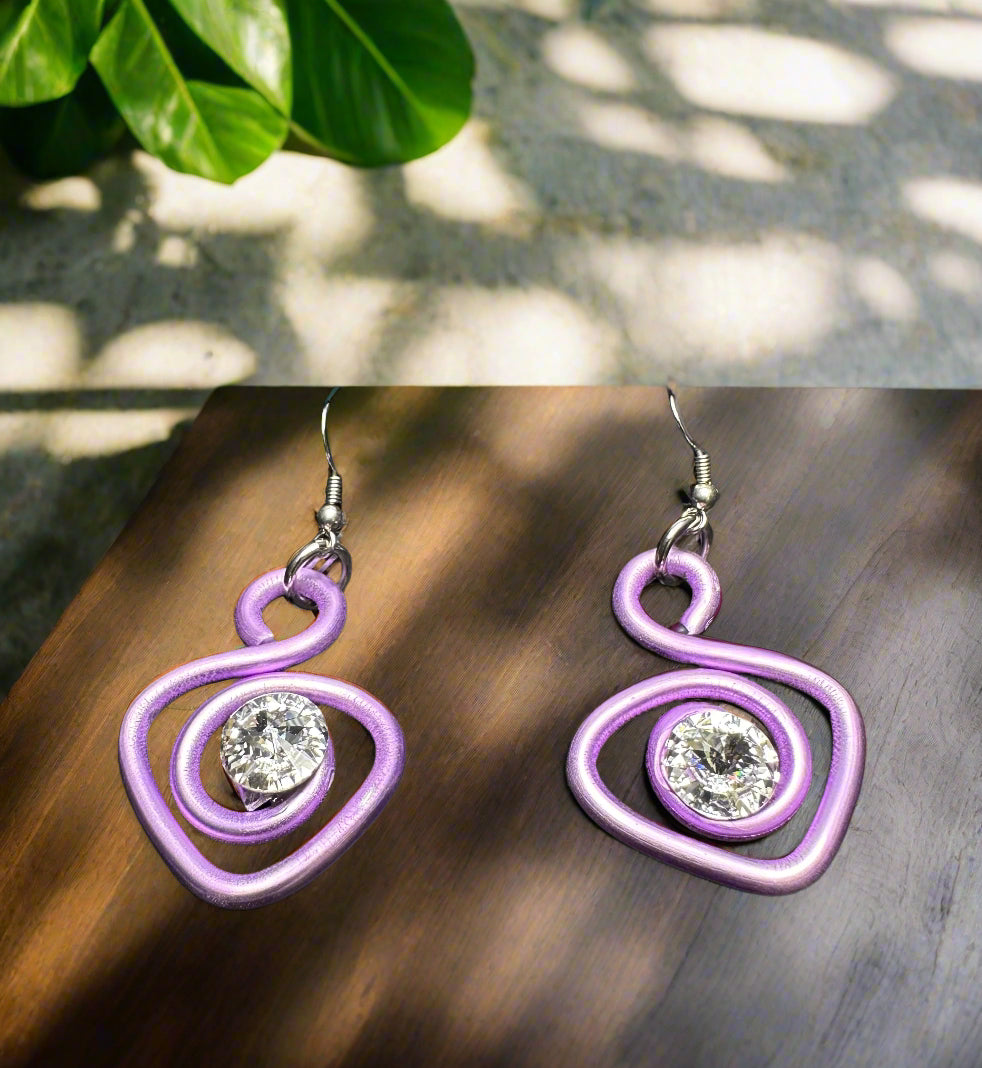 Jeff Lieb Amethyst Earring-JL-21052