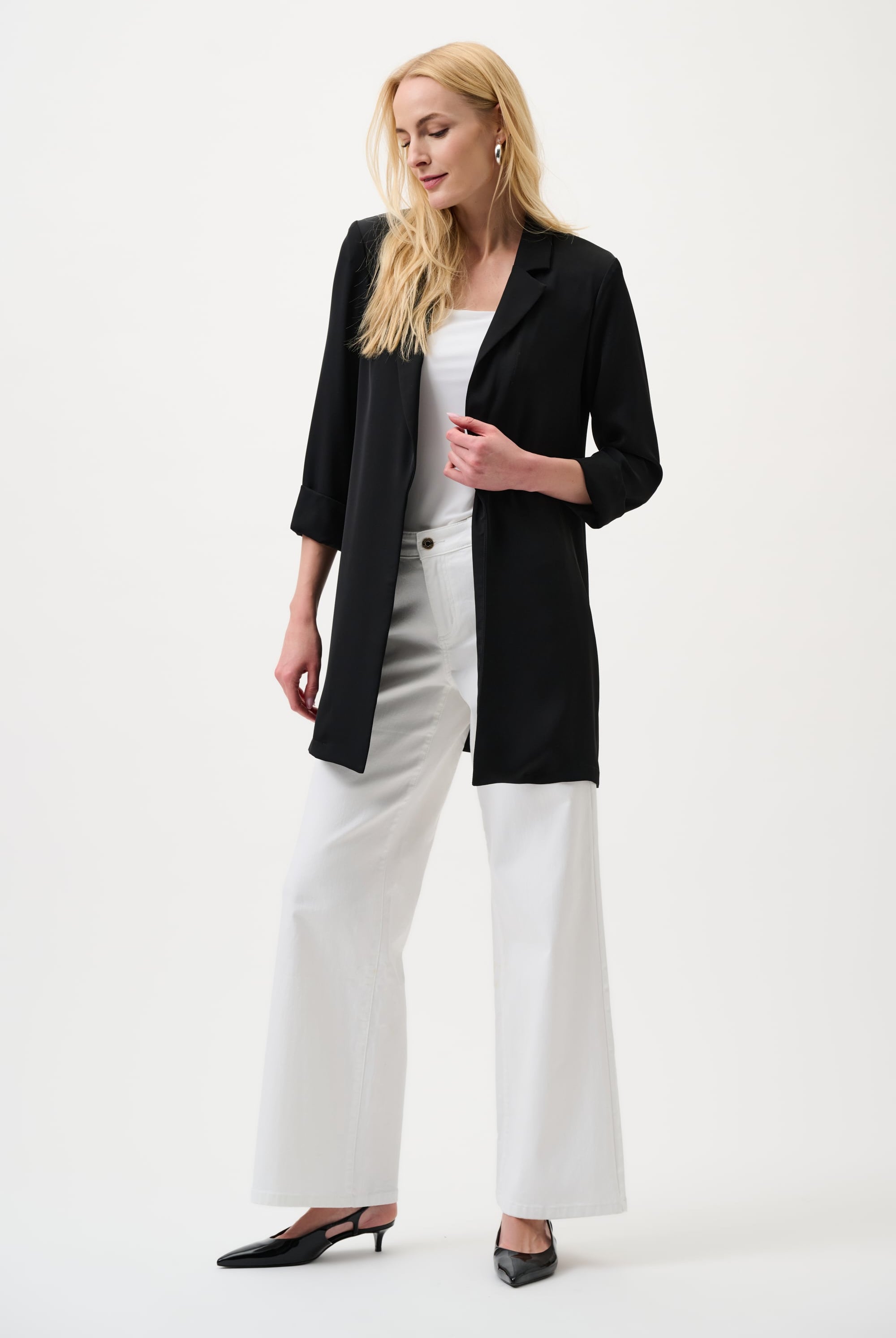 Classic Long Blazer - Core Colors