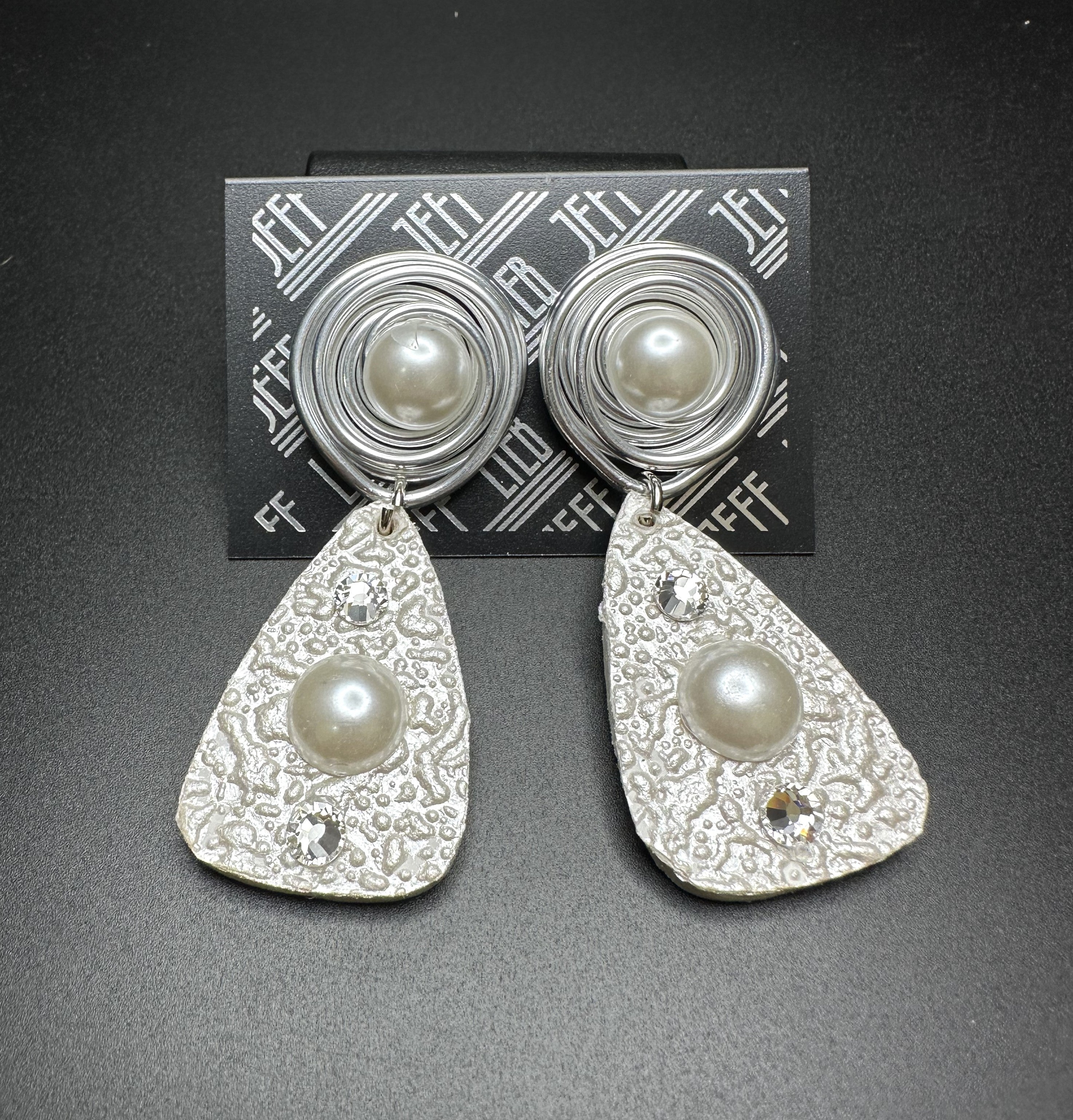 Jeff Lieb Deep Pearl Earing-JL-21218