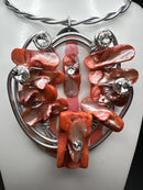 Jeff Lieb Fire Coral Necklace-JL-21458