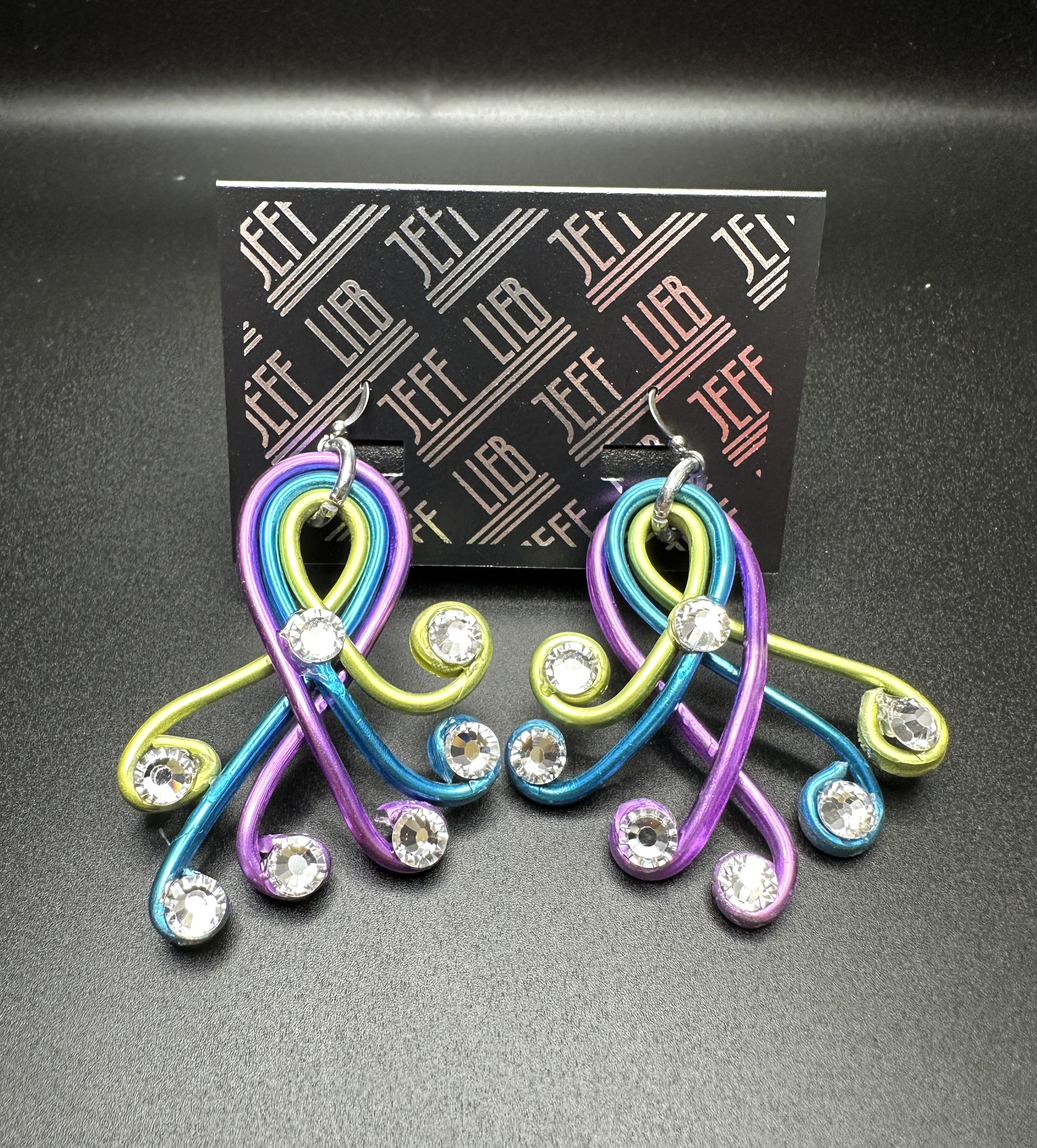 Jeff Lieb Hula Earring-JL-21627