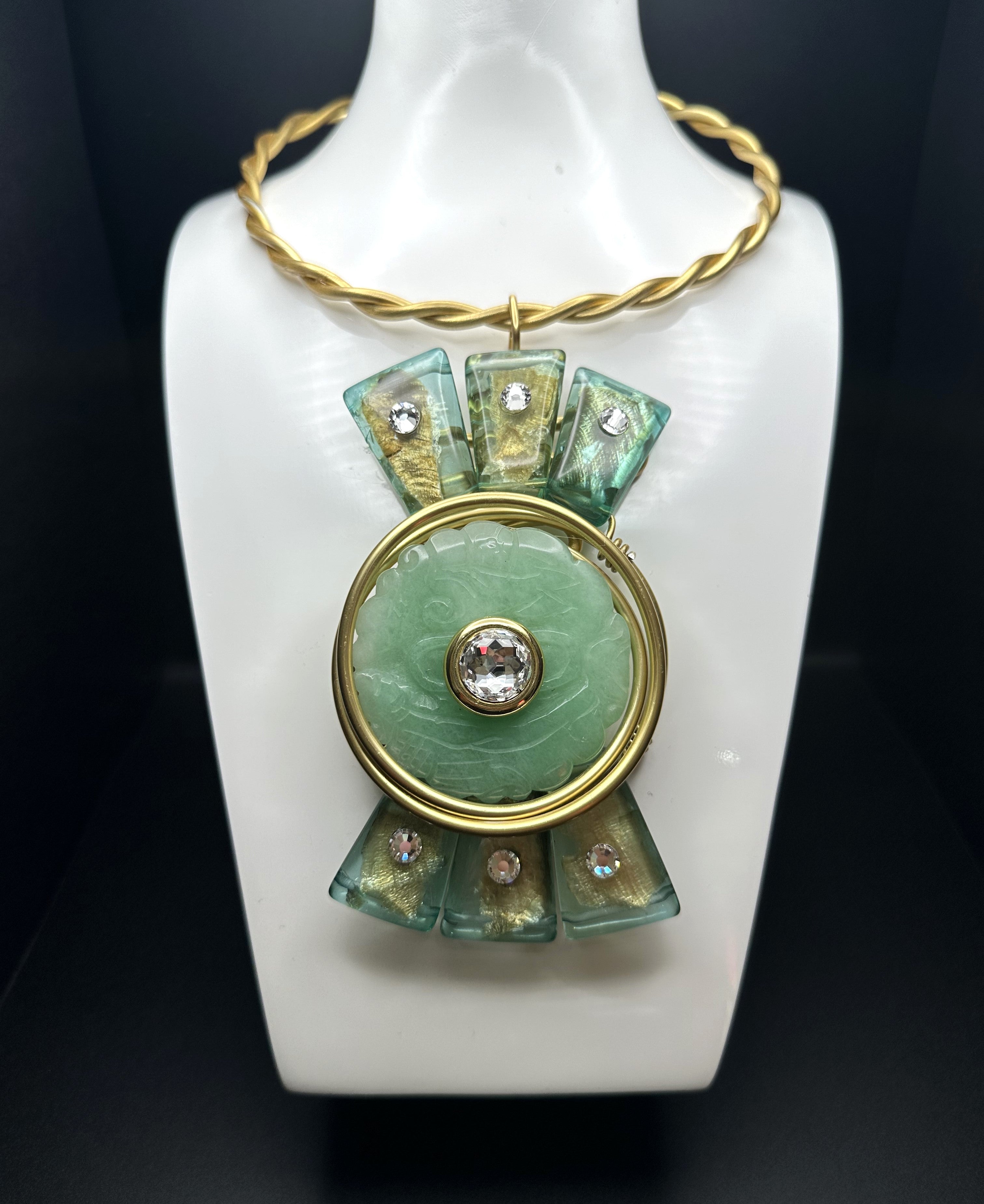 Jeff Lieb Mayan Necklace-JL-21647