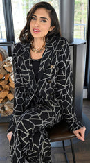 Frank Lyman Metallic Threading Stretch Jacket-223388