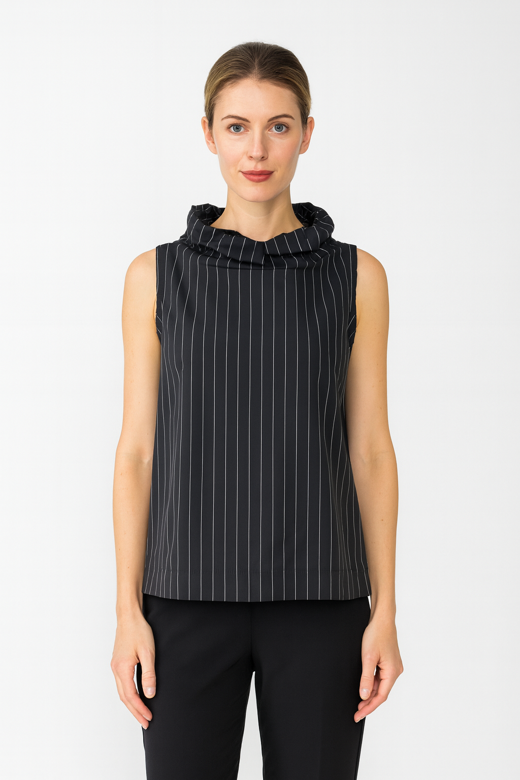 Sun Kim Jacquard Wire Collar Vest-ME155JP