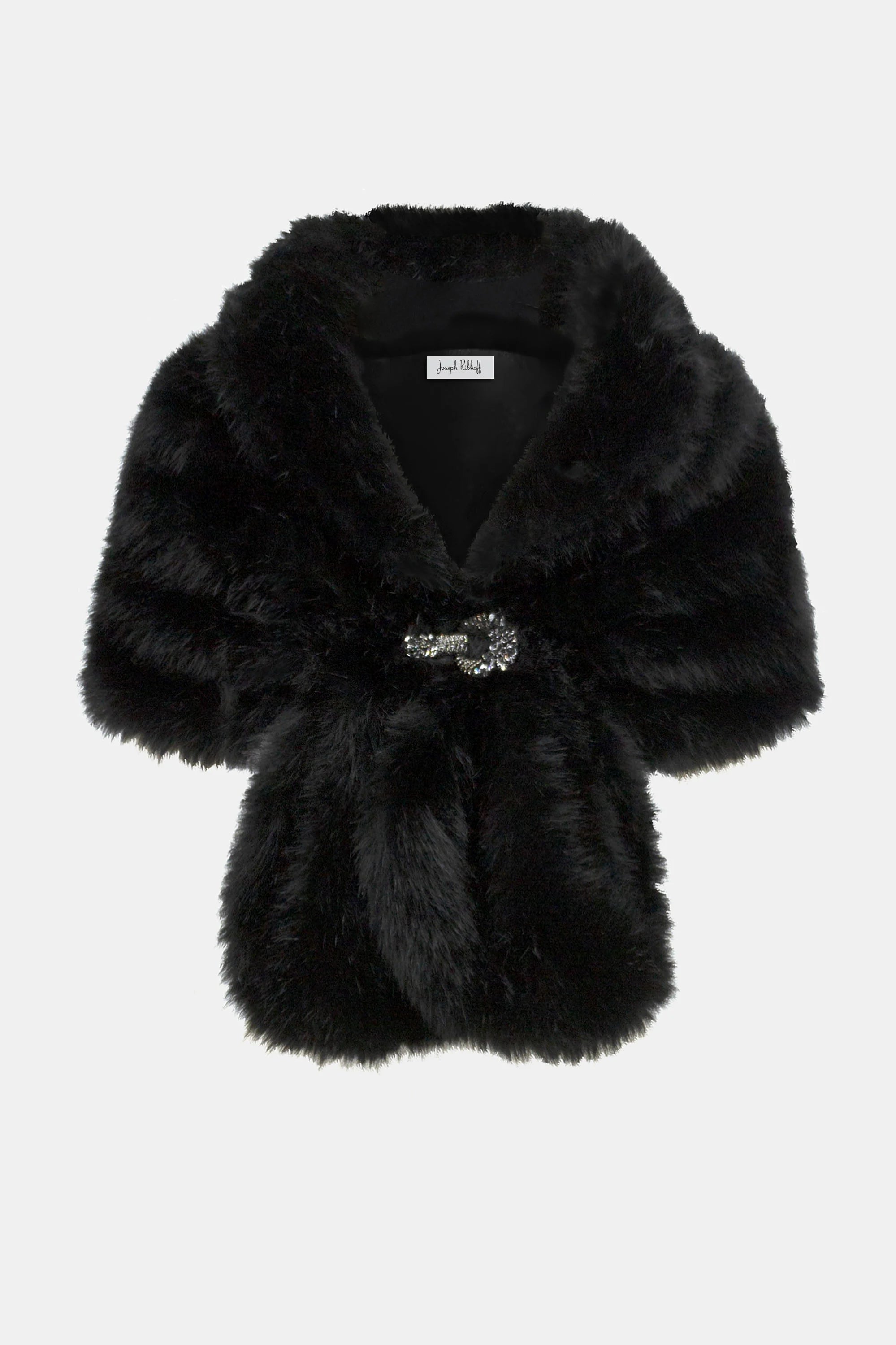 Joseph Ribkoff Signature | Faux Fur Cape-233796