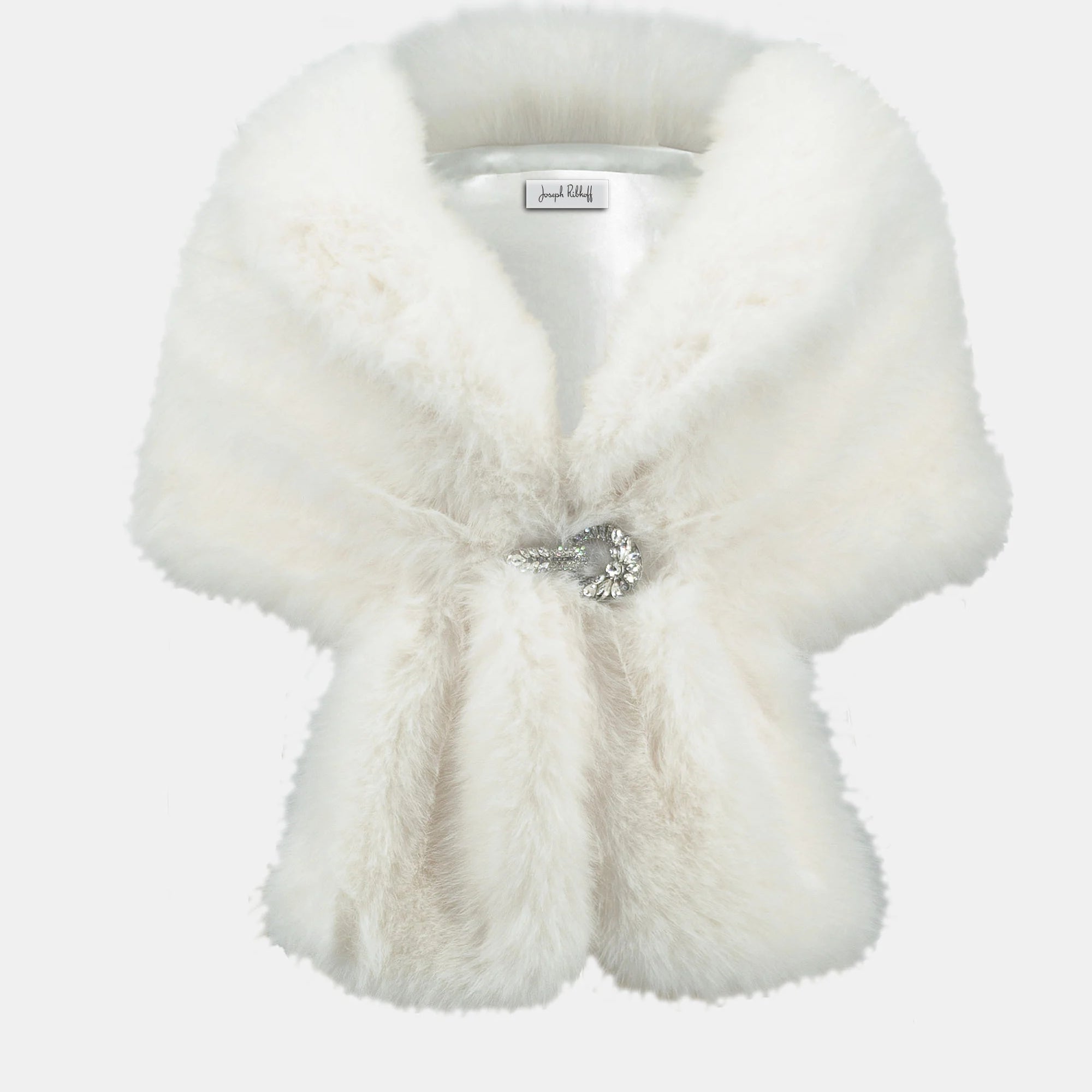 Joseph Ribkoff Signature | Faux Fur Cape-233796