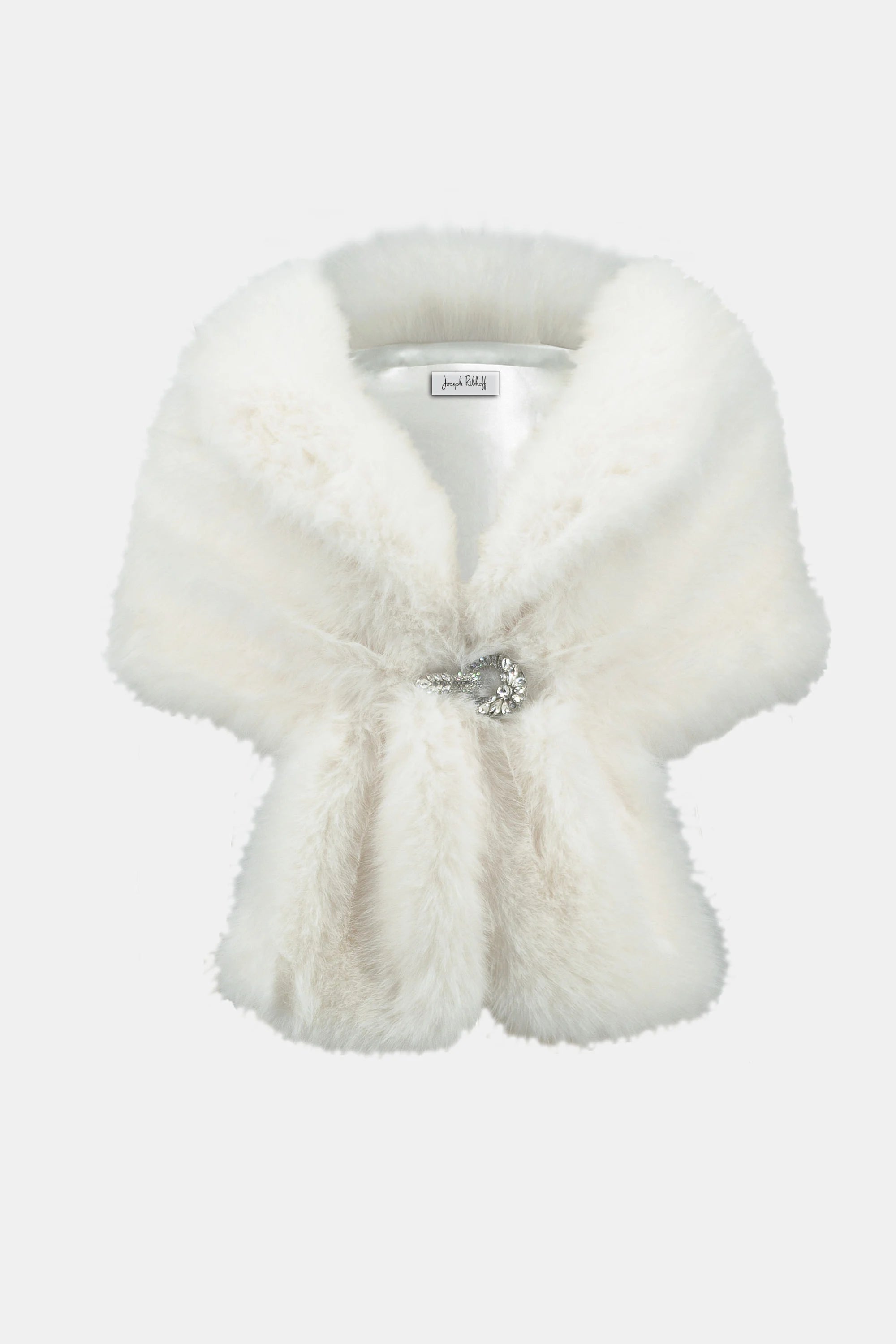 Joseph Ribkoff Signature | Faux Fur Cape-233796