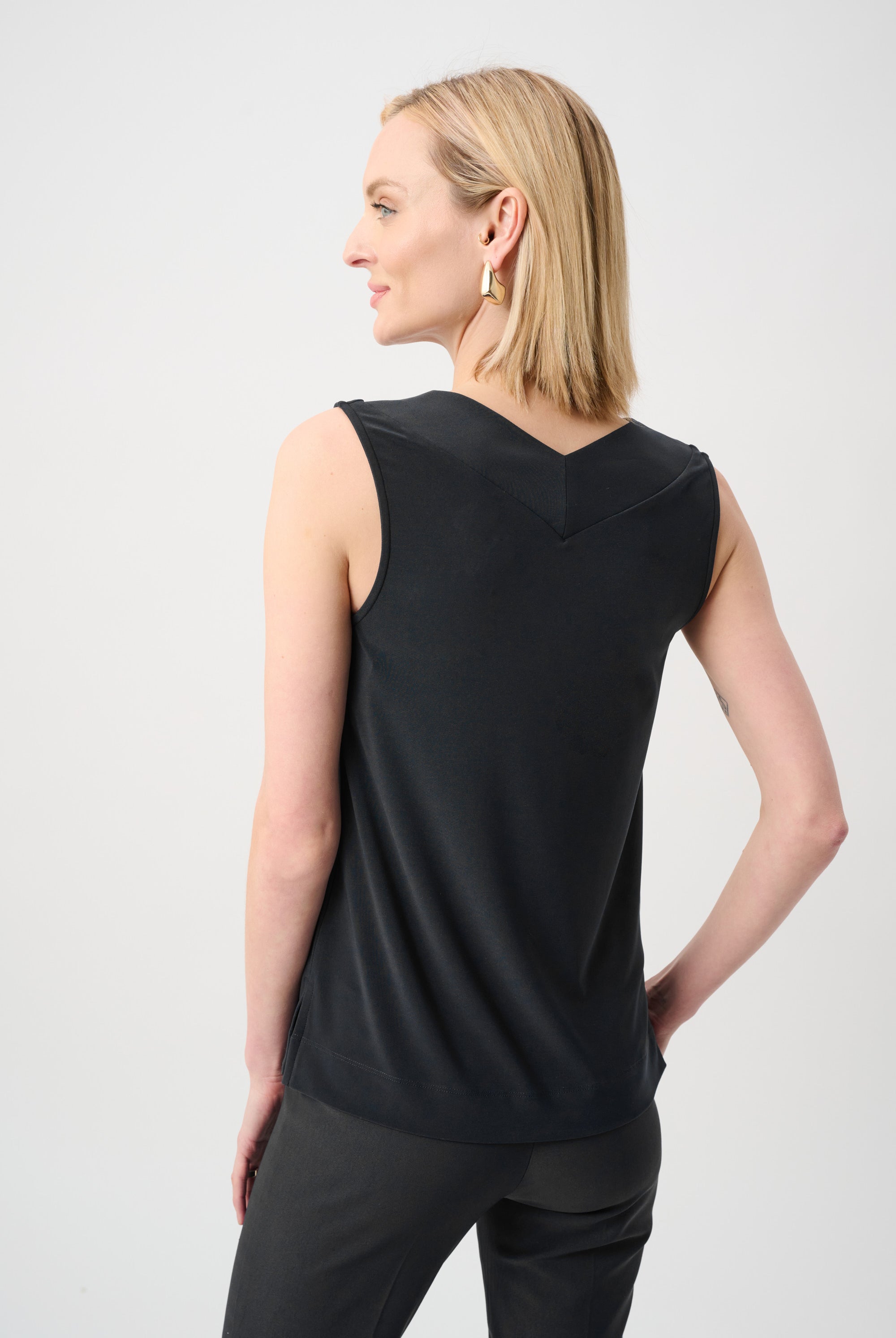 Silky Knit Sleeveless Top