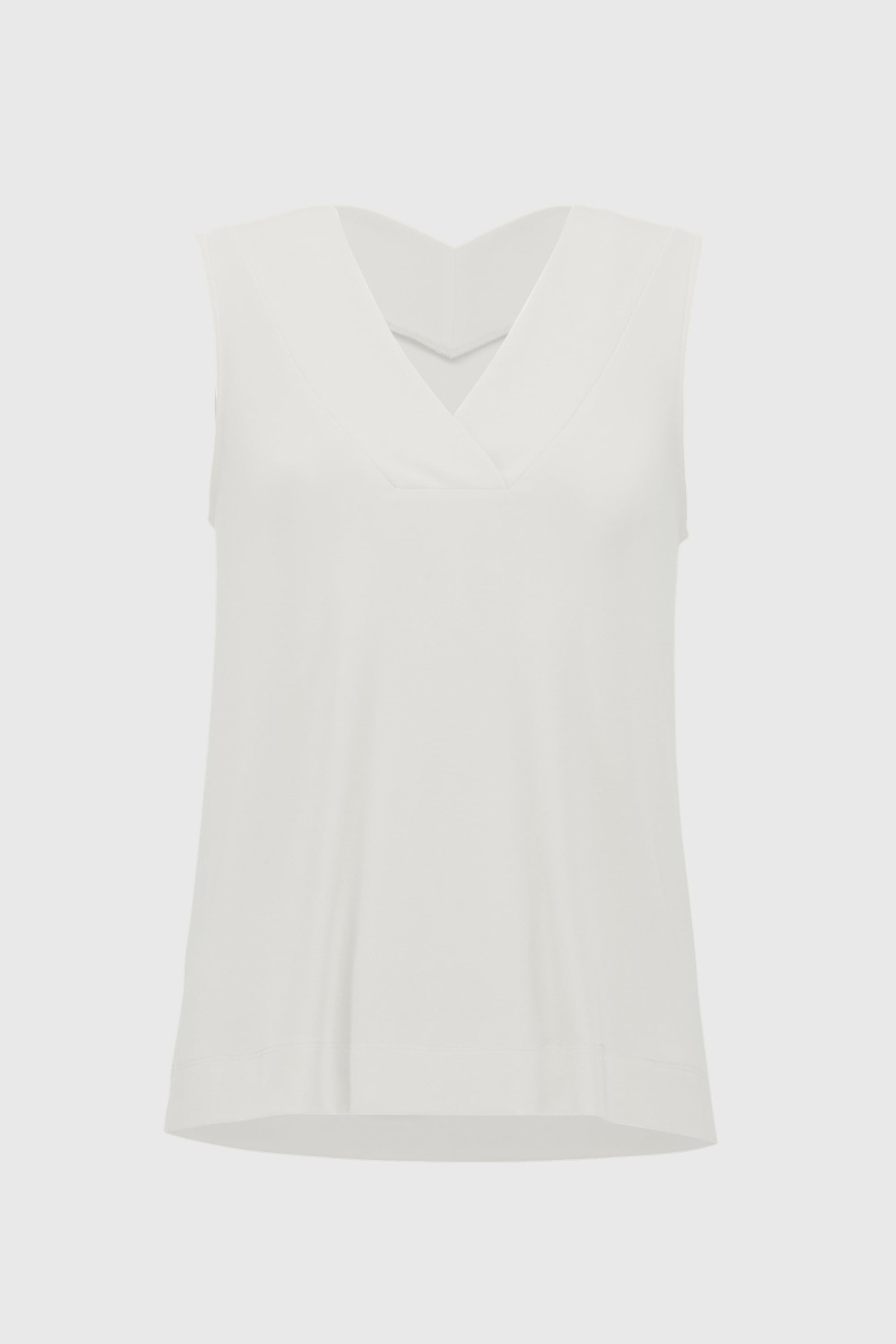 Silky Knit Sleeveless Top - Seasonal Colors