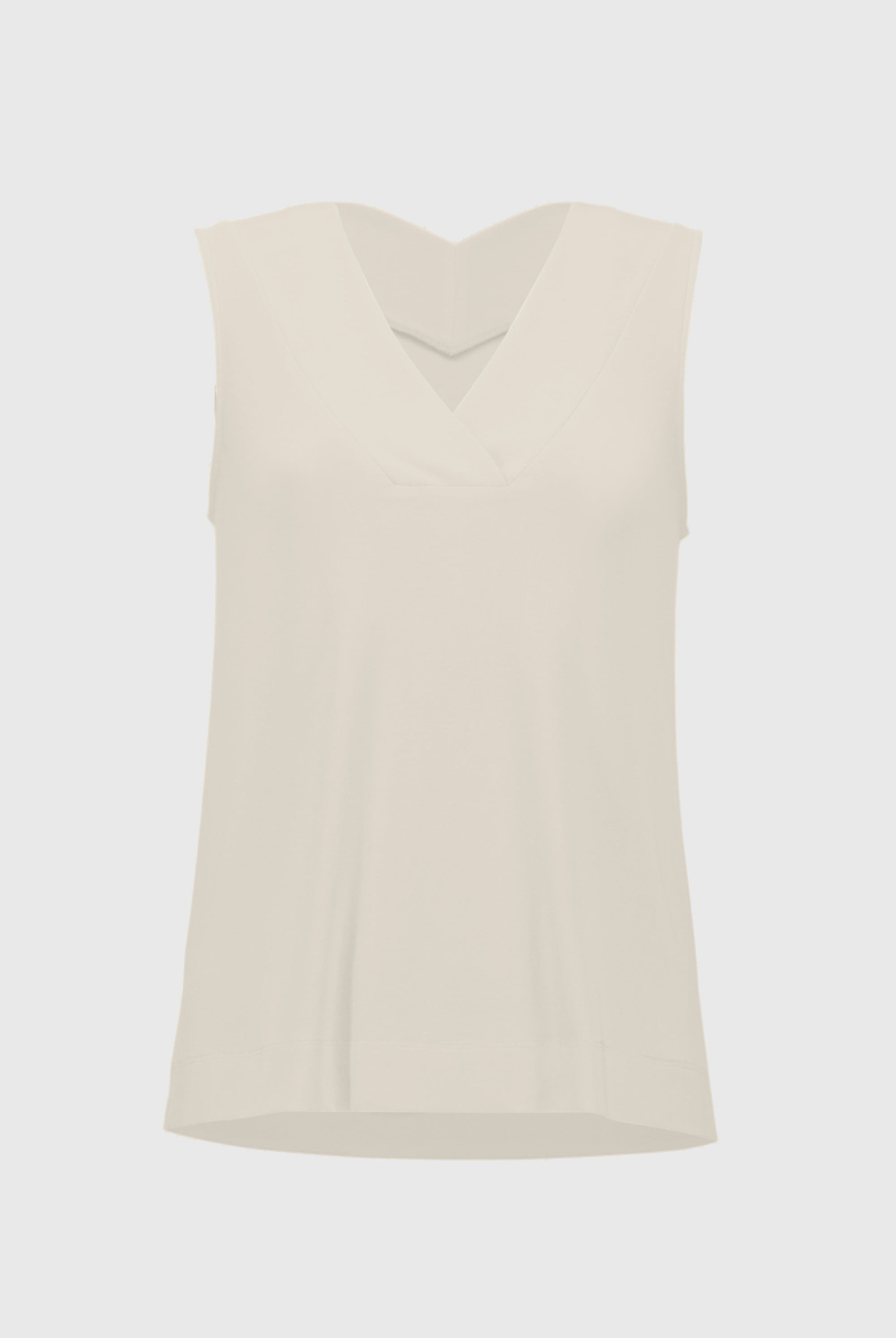 Silky Knit Sleeveless Top - Seasonal Colors
