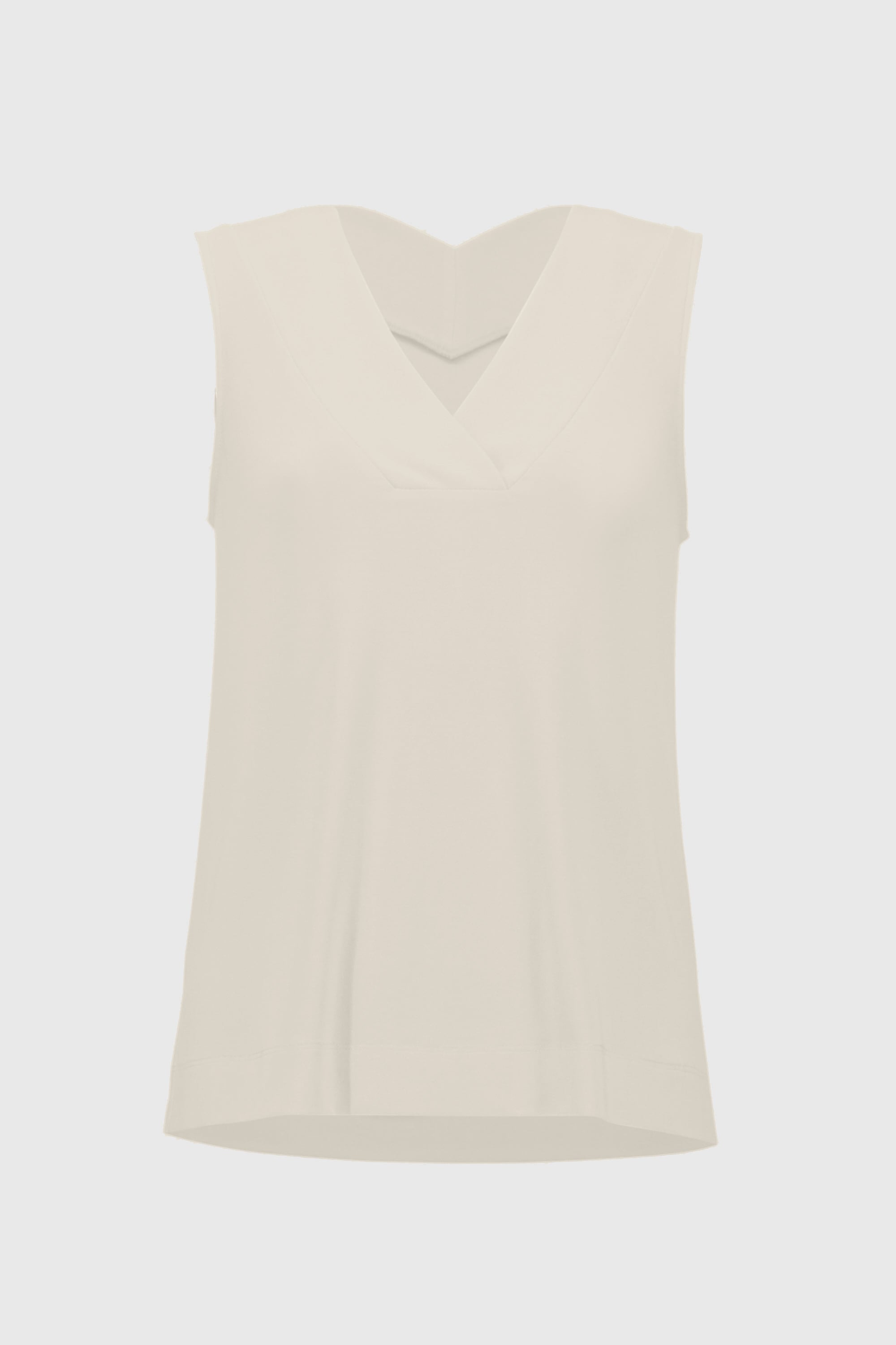 Silky Knit Sleeveless Top - Seasonal Colors