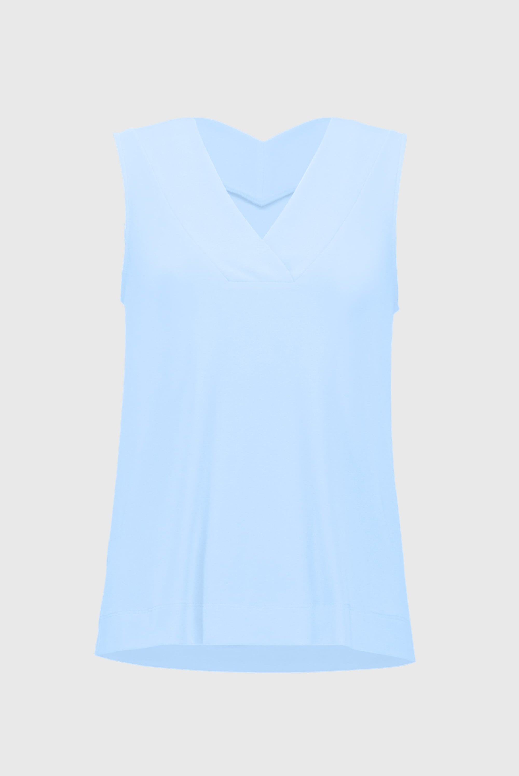 Silky Knit Sleeveless Top - Seasonal Colors