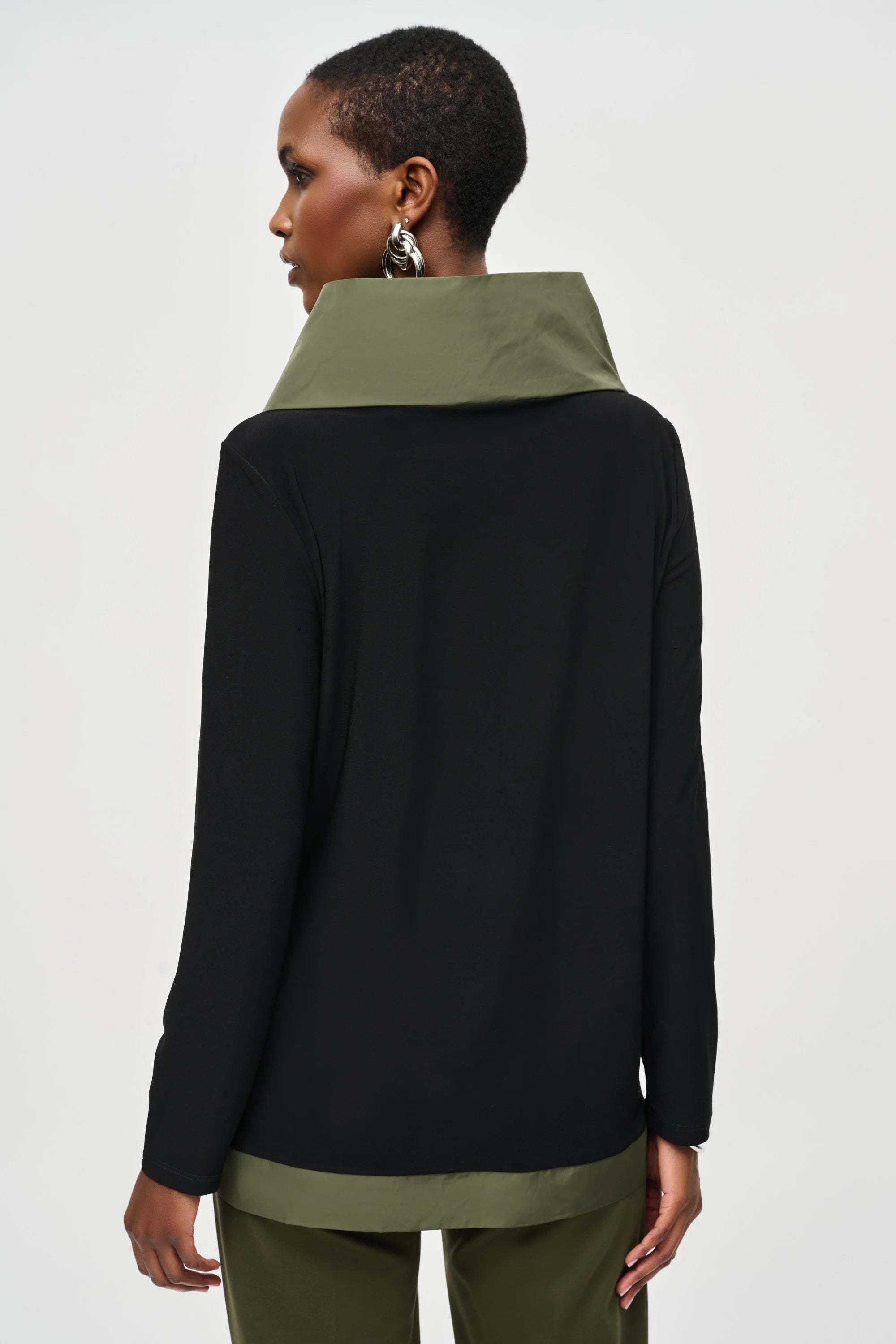 Joseph Ribkoff Silky Knit Asymmetrical Top-JR-243065