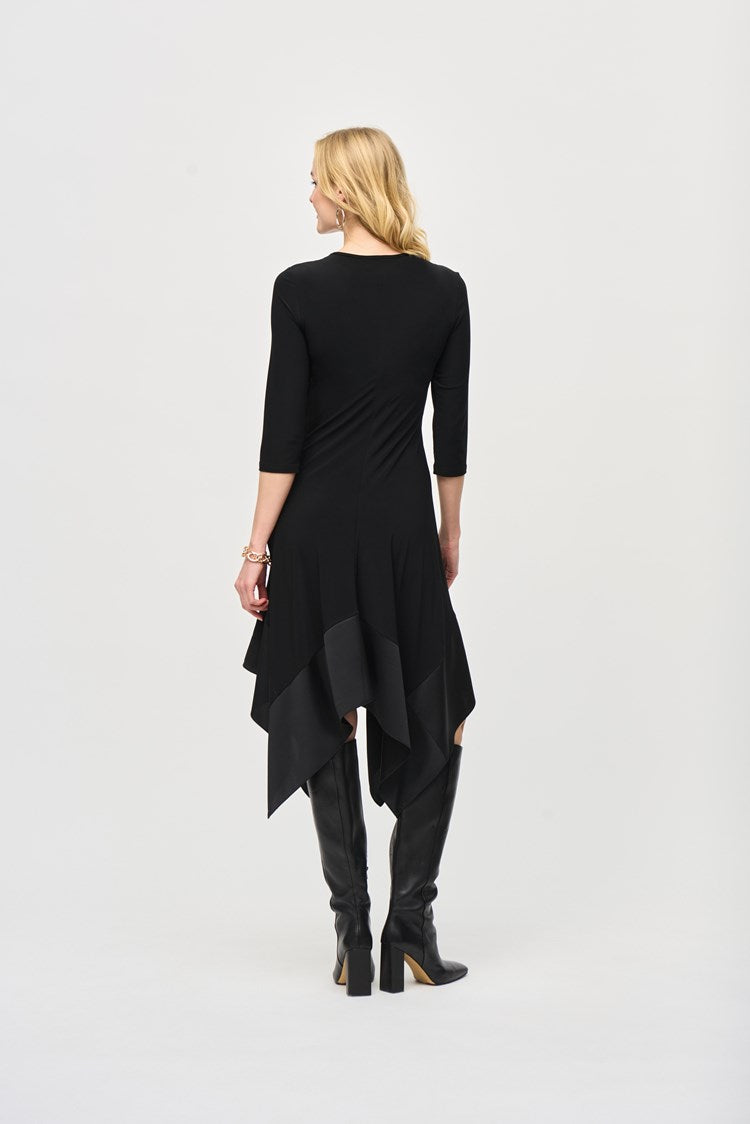Joseph Ribkoff Silky Knit Handkerchief Dress-JR-243092