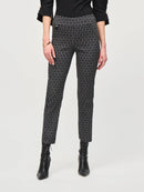 Joseph Ribkoff Jacquard Dot Slim Fit Pull-On Pants-JR-243131