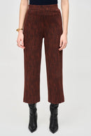 Joseph Ribkoff Jacquard Knit Pull-On Culotte Pants-JR-243302