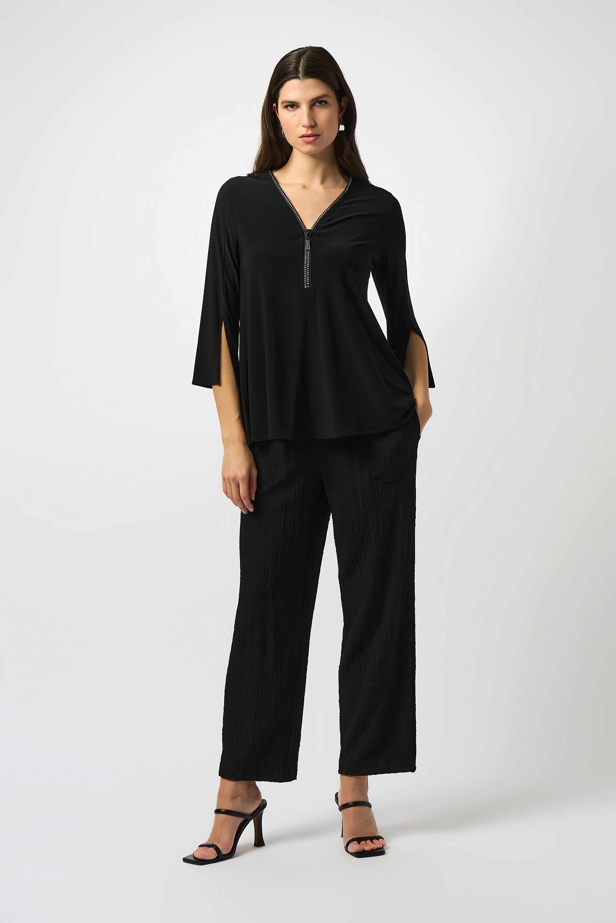 Silky Knit Fit and Flare Tunic