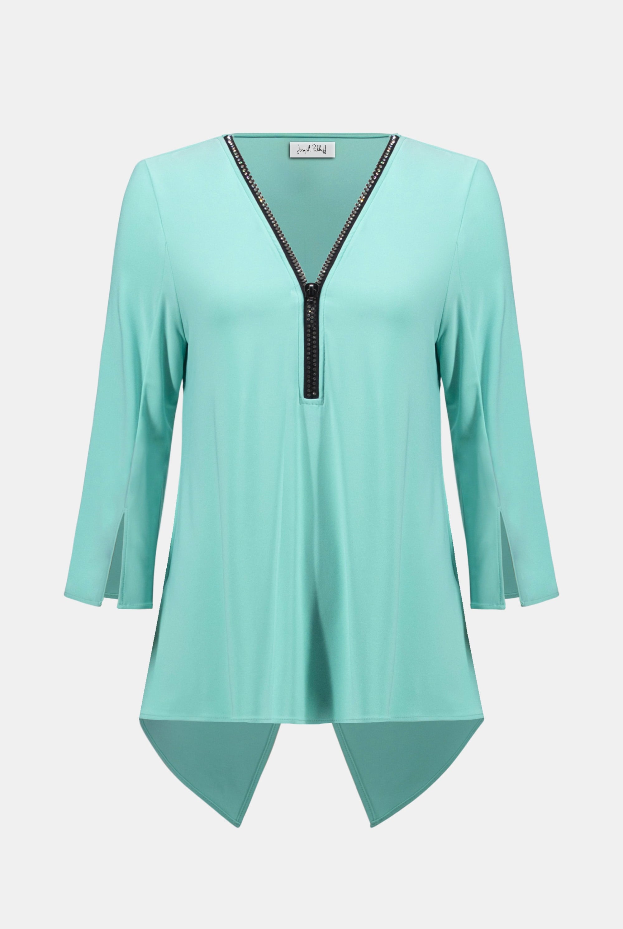Silky Knit Fit and Flare Tunic