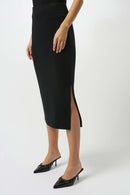 Joseph Ribkoff Sweater Knit Midi Skirt-243967F25