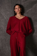 Joseph Ribkoff Sequined Sweater Knit Boxy Top-JR-244921