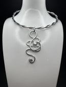 Jeff Lieb Wire Pearl Necklace-JL-24688-P