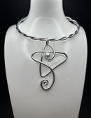 Jeff Lieb Wire Pearl Necklace-JL-24688-P