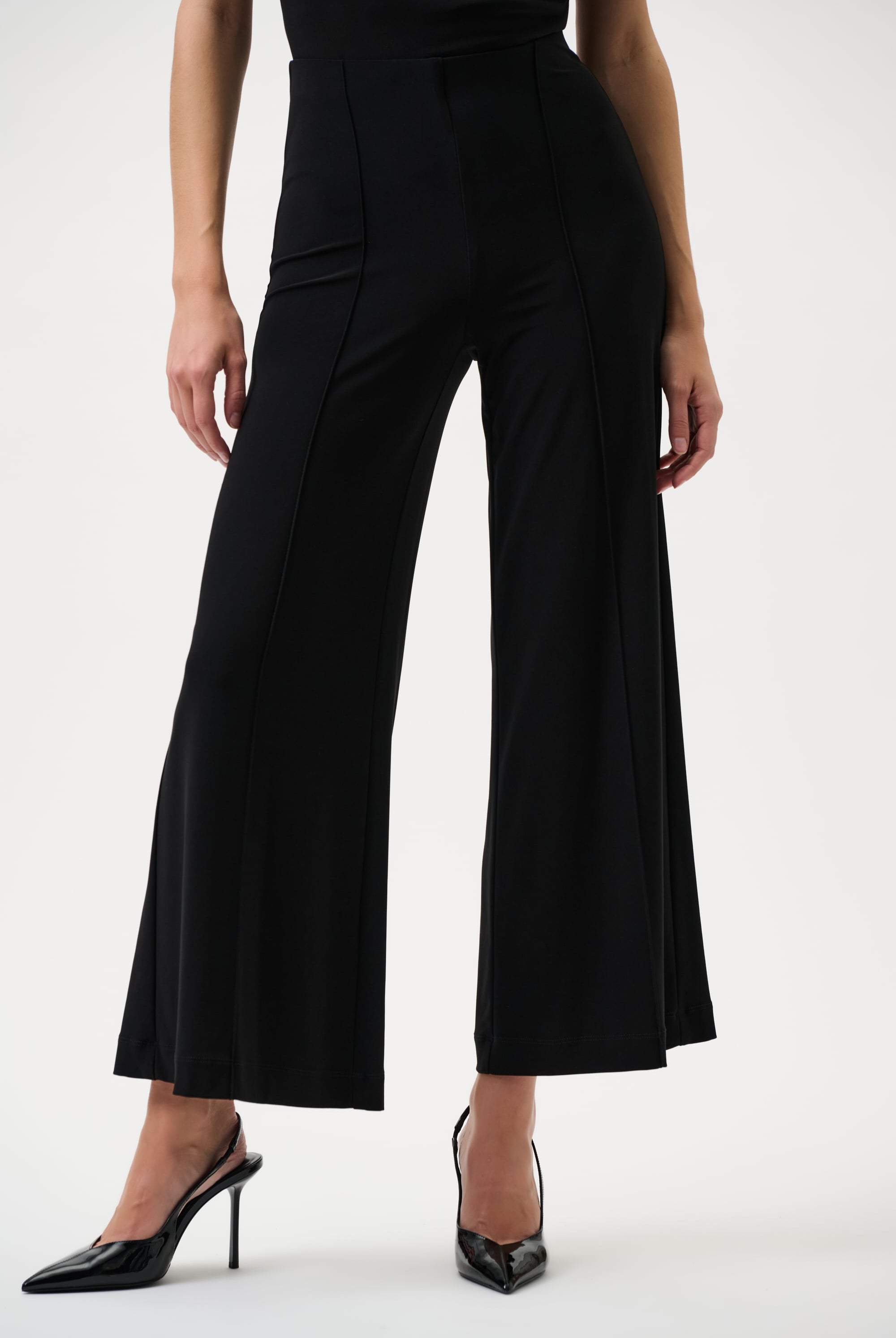 Classic Pull-On Wide Leg Pants - Core Colors