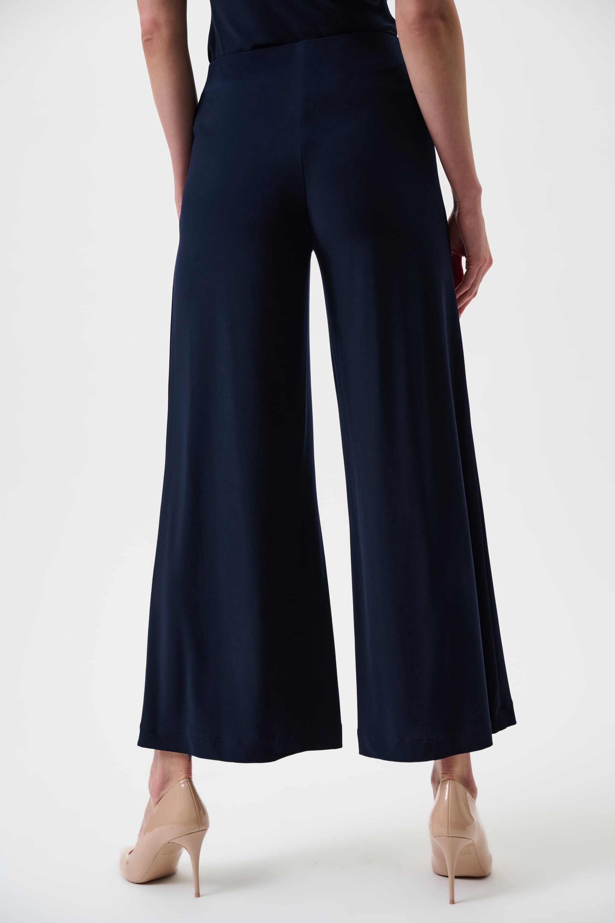 Classic Pull-On Wide Leg Pants - Core Colors