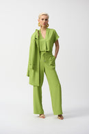 Joseph Ribkoff Textured Woven Straight Top Style 251087