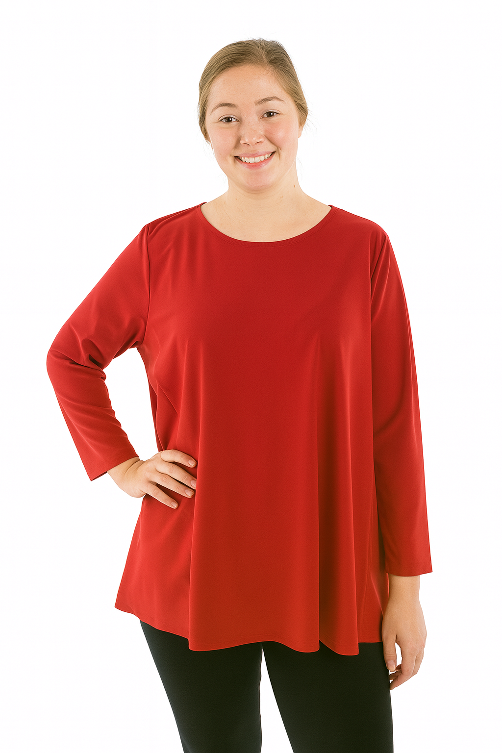 IC Collection Dolman Sleeve Triangle Top-IC-3791T