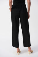 Joseph Ribkoff Seersucker Wide Leg Pull-On Pants Style 251227