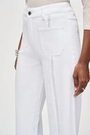 Joseph Ribkoff Claudia | Culotte Jeans With Embellished Front Seam-251901
