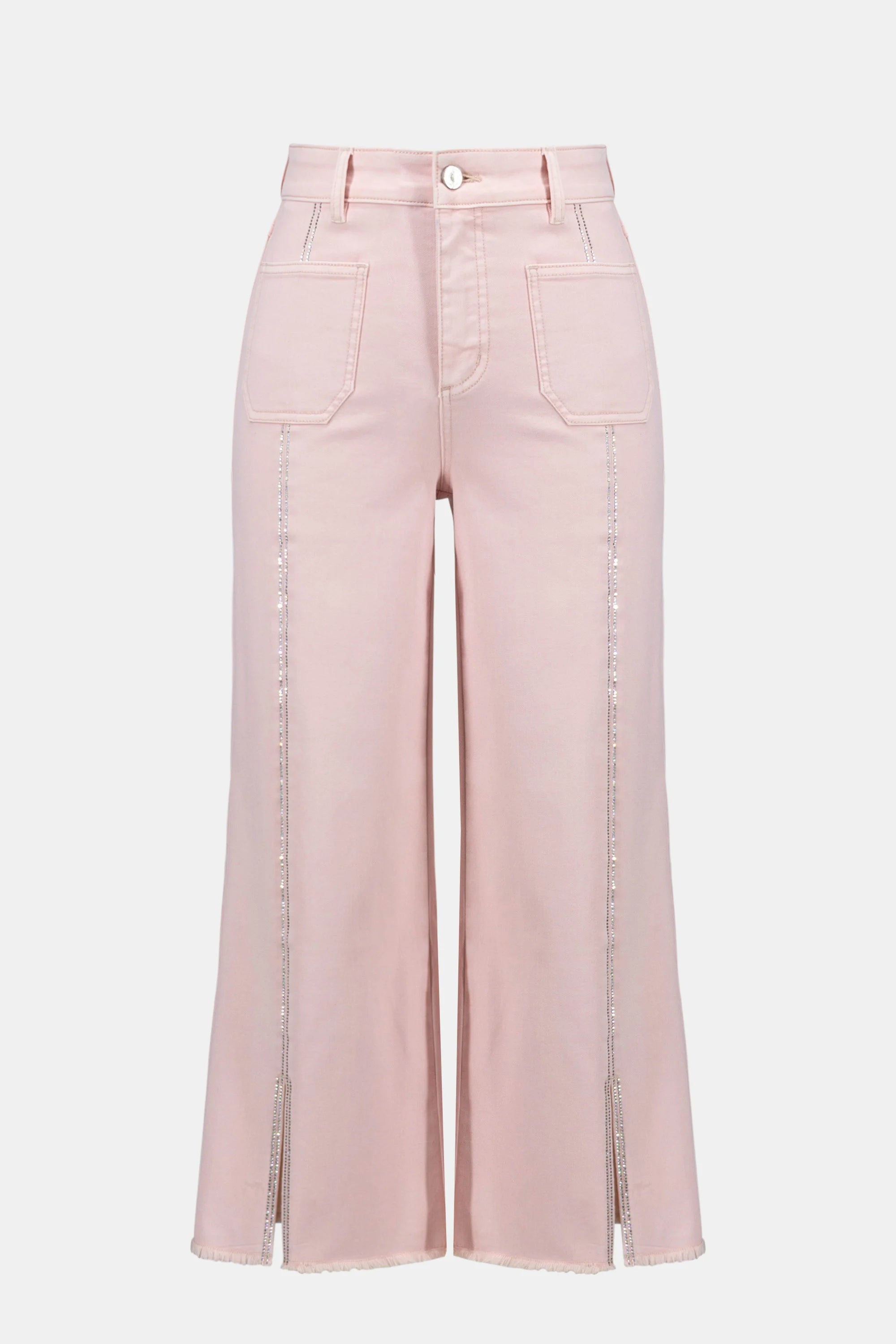 Joseph Ribkoff Claudia | Culotte Jeans With Embellished Front Seam-251901