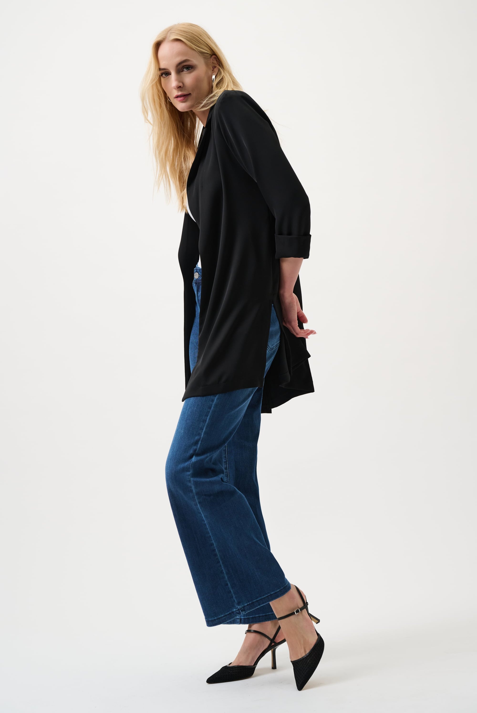 Goldie | Classic Wide-Leg Stretch Jeans