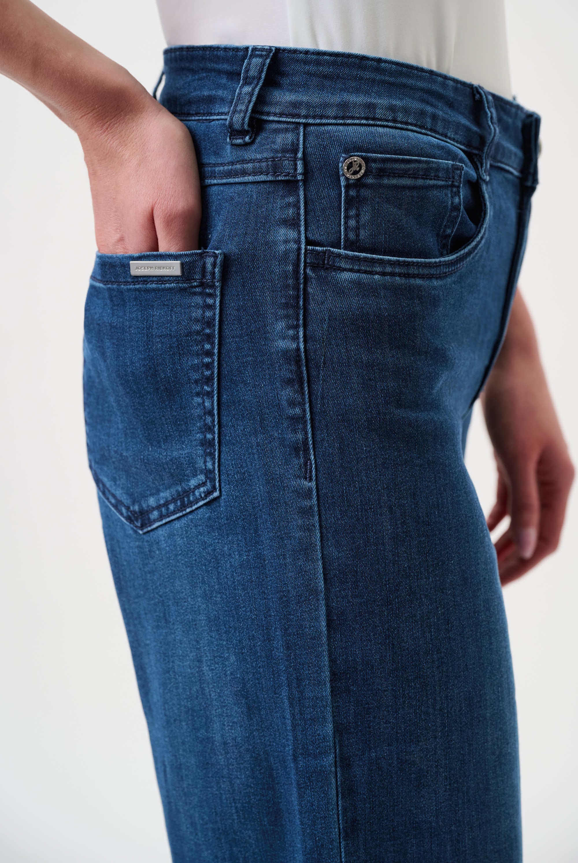 Goldie | Classic Wide-Leg Stretch Jeans
