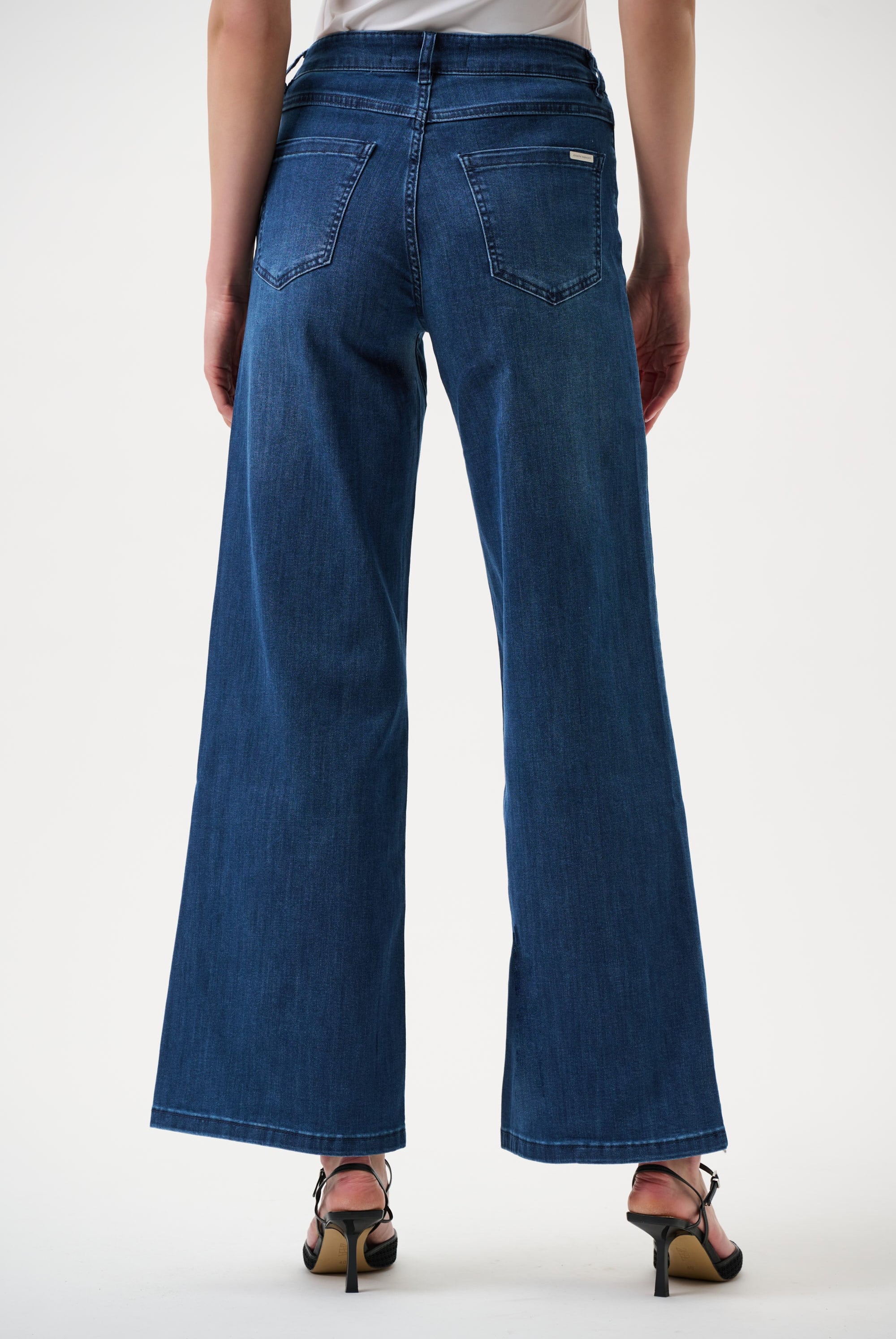 Goldie | Classic Wide-Leg Stretch Jeans