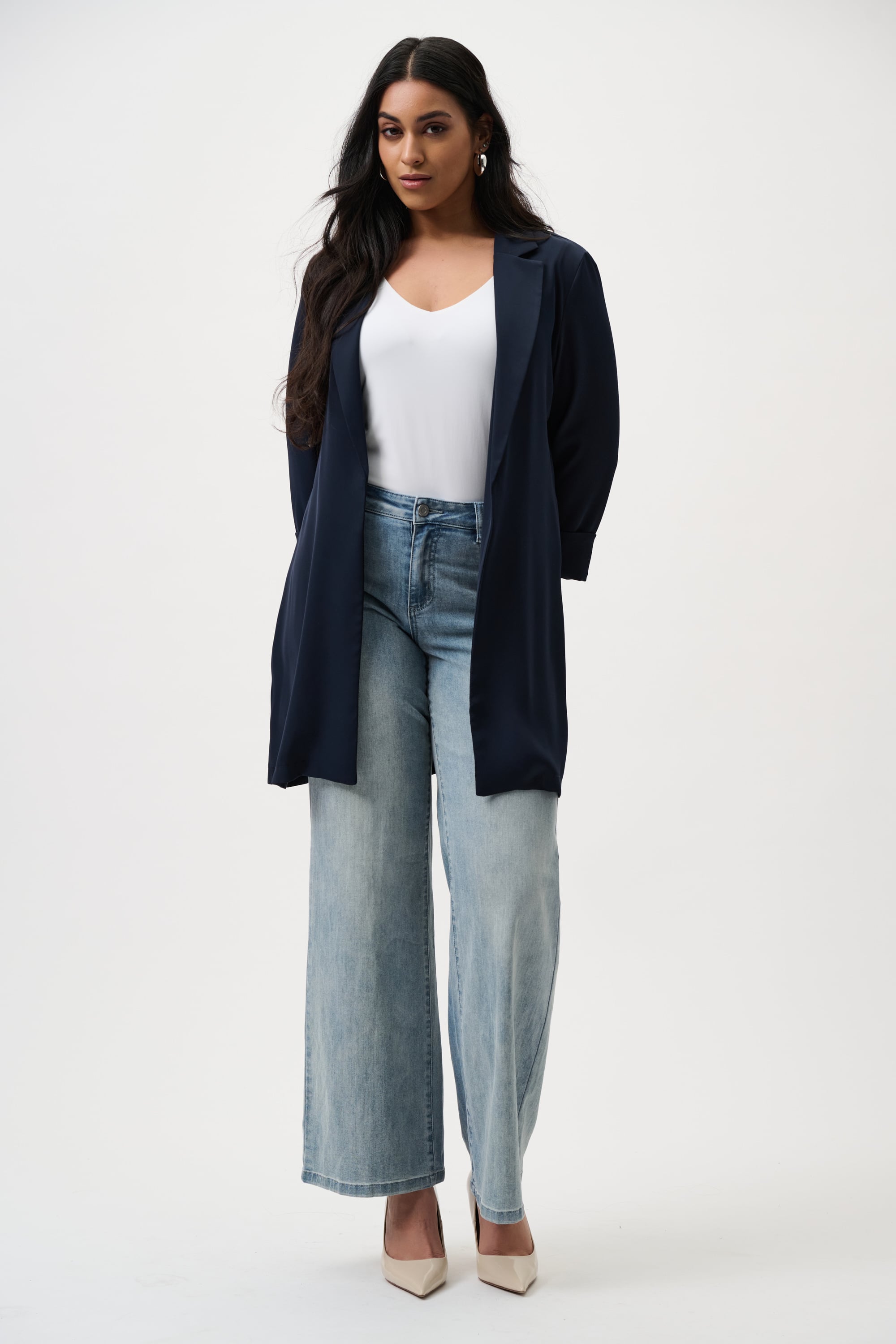 Goldie | Classic Wide-Leg Stretch Jeans