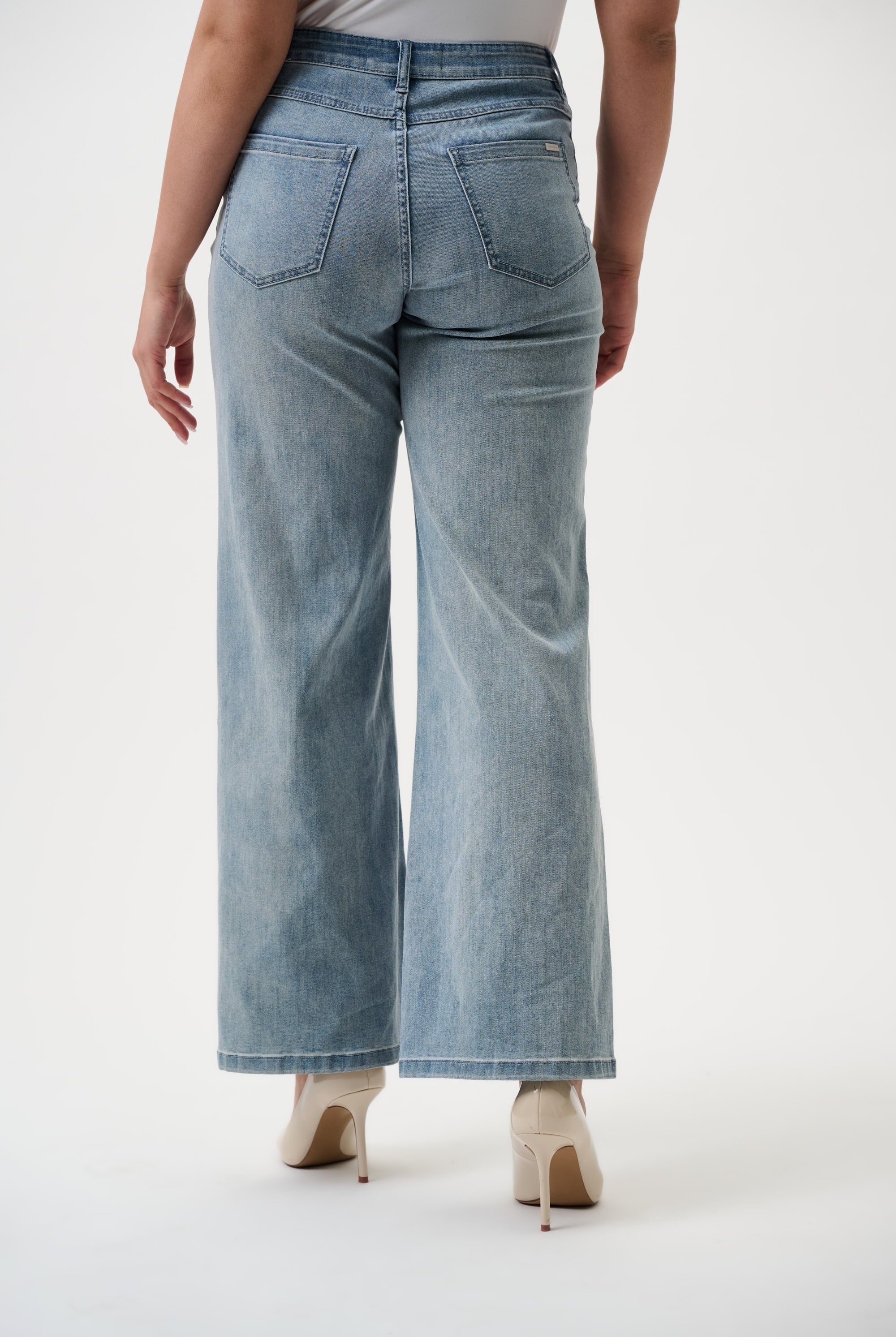 Goldie | Classic Wide-Leg Stretch Jeans