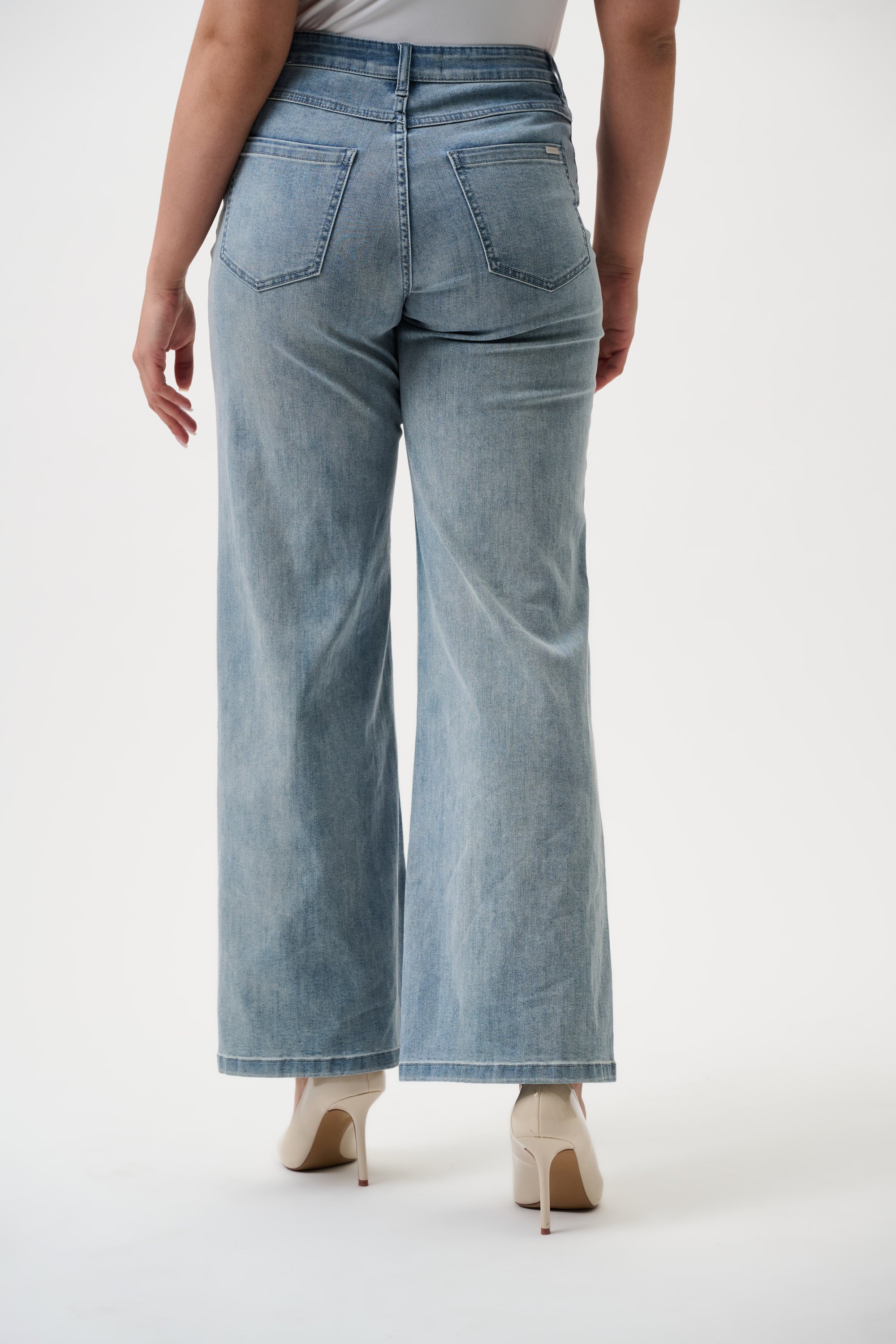 Goldie | Classic Wide-Leg Stretch Jeans