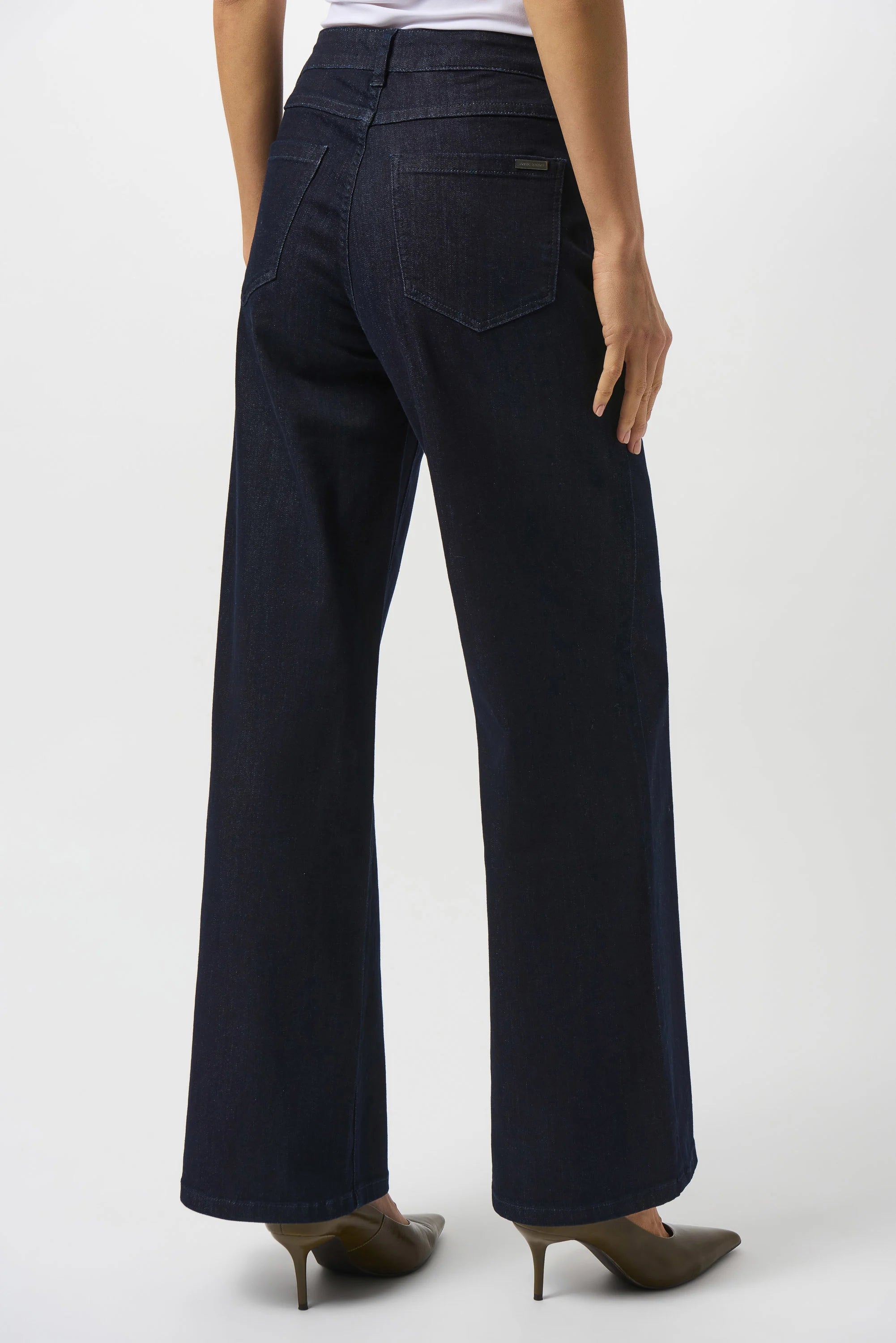 Joseph Ribkoff Goldie | Classic Wide-Leg Stretch Jeans -251968