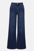 Joseph Ribkoff Goldie | Classic Wide-Leg Stretch Jeans -251968