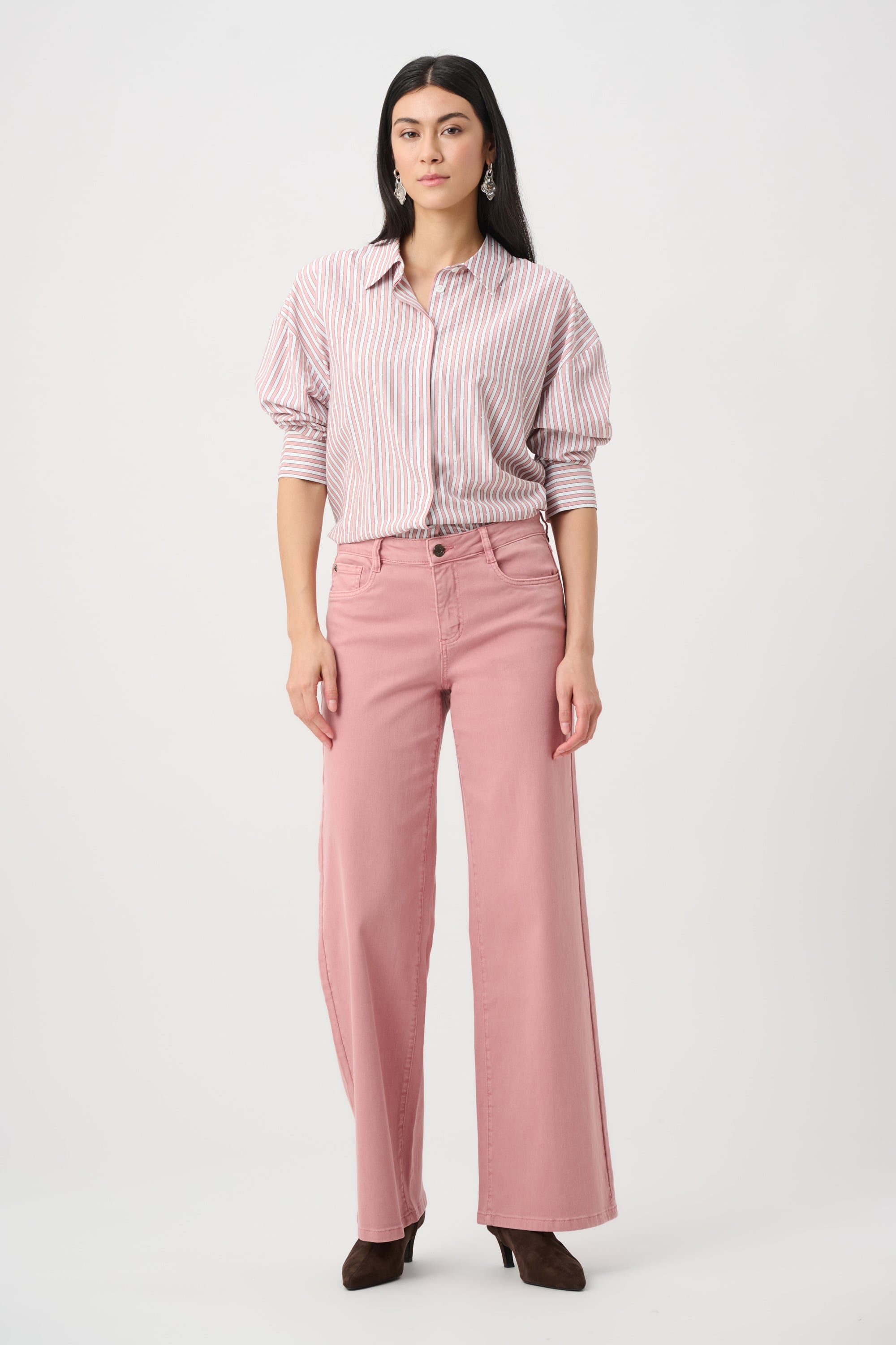 Goldie | Classic Wide-Leg Stretch Jeans