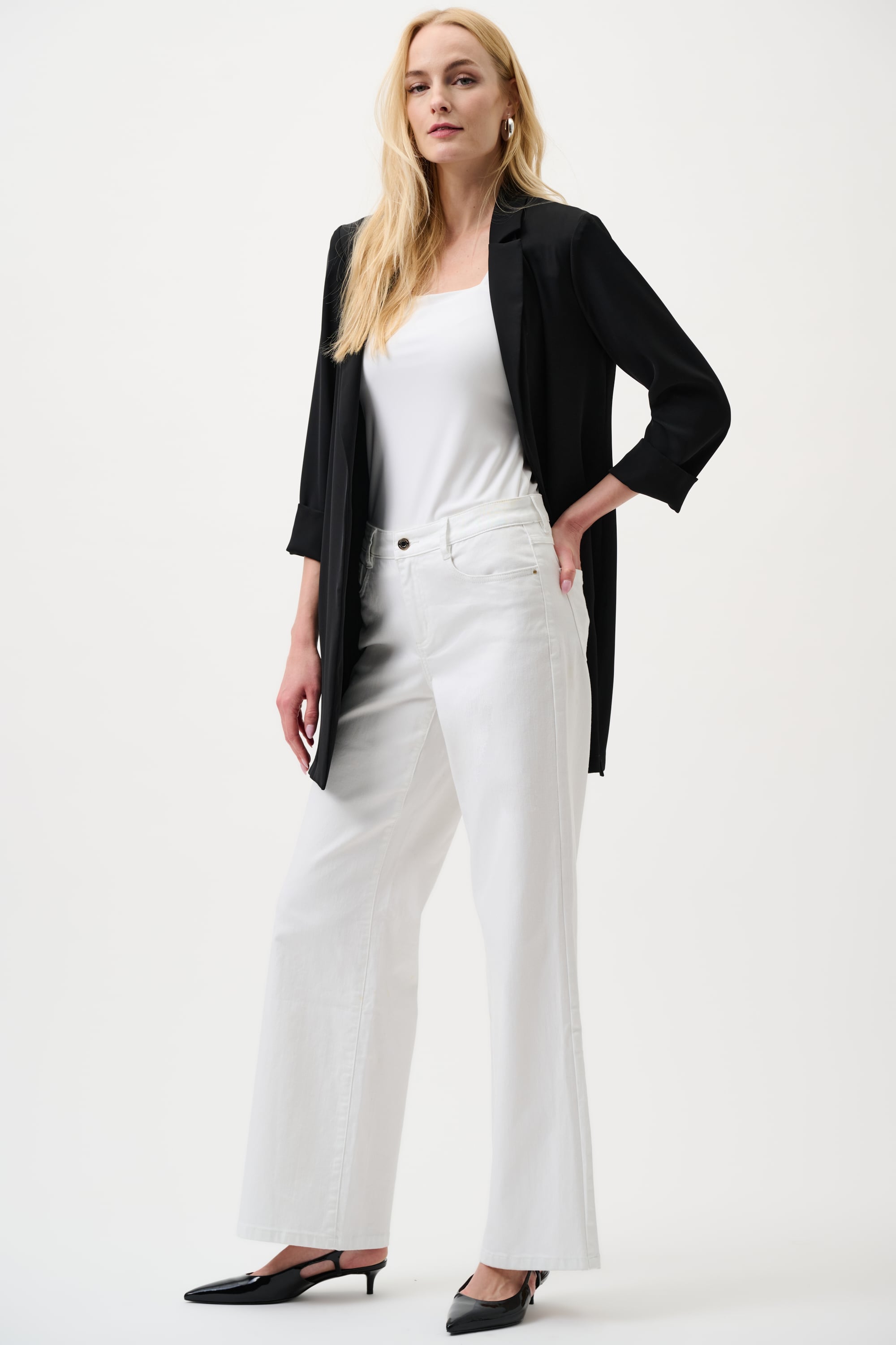 Goldie | Classic Wide-Leg Stretch Jeans