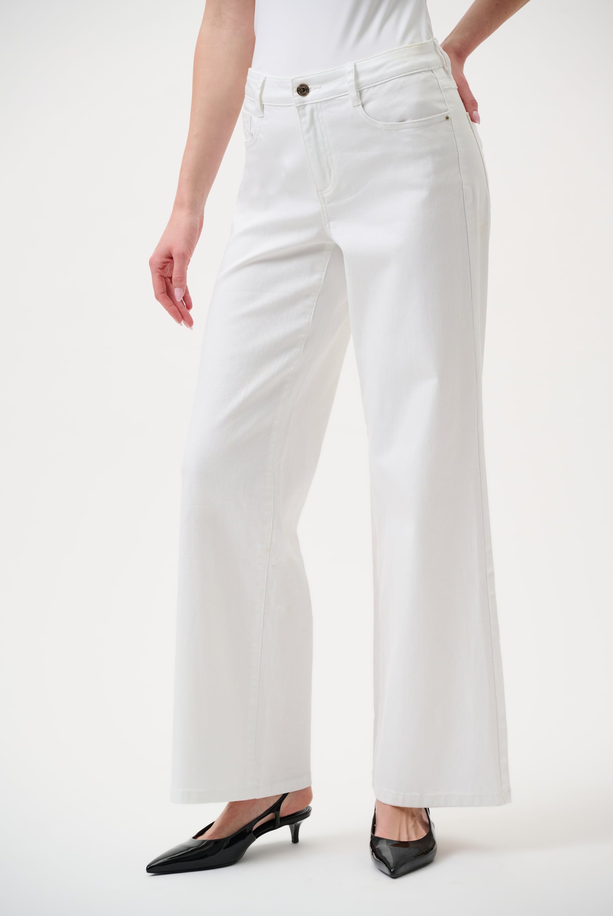 Goldie | Classic Wide-Leg Stretch Jeans