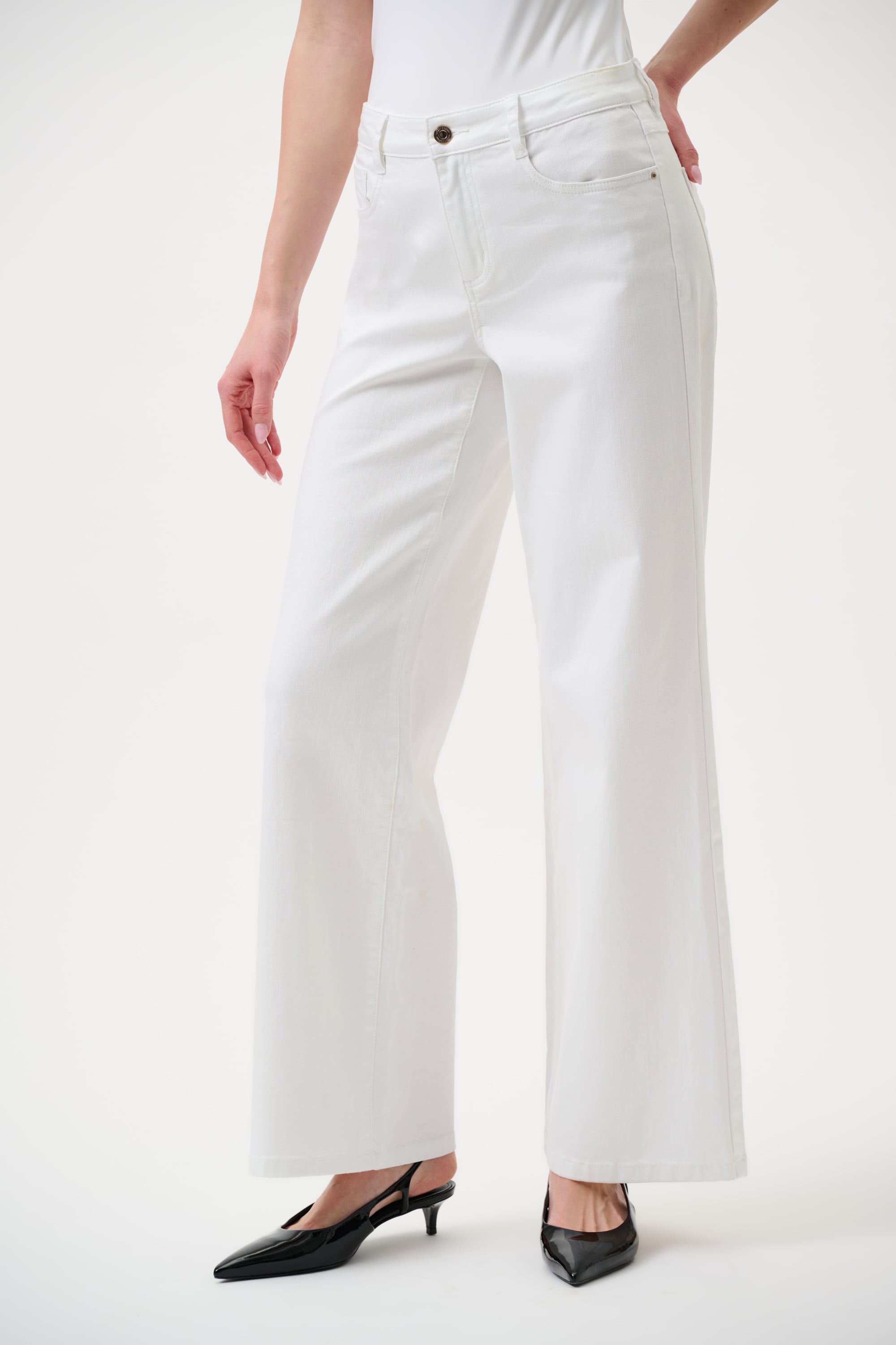 Goldie | Classic Wide-Leg Stretch Jeans