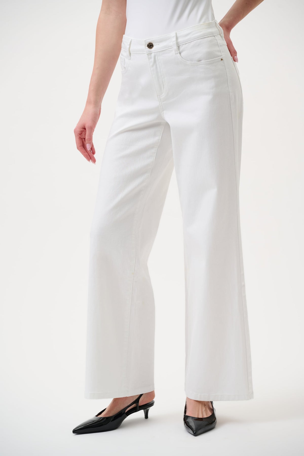 Goldie | Classic Wide-Leg Stretch Jeans