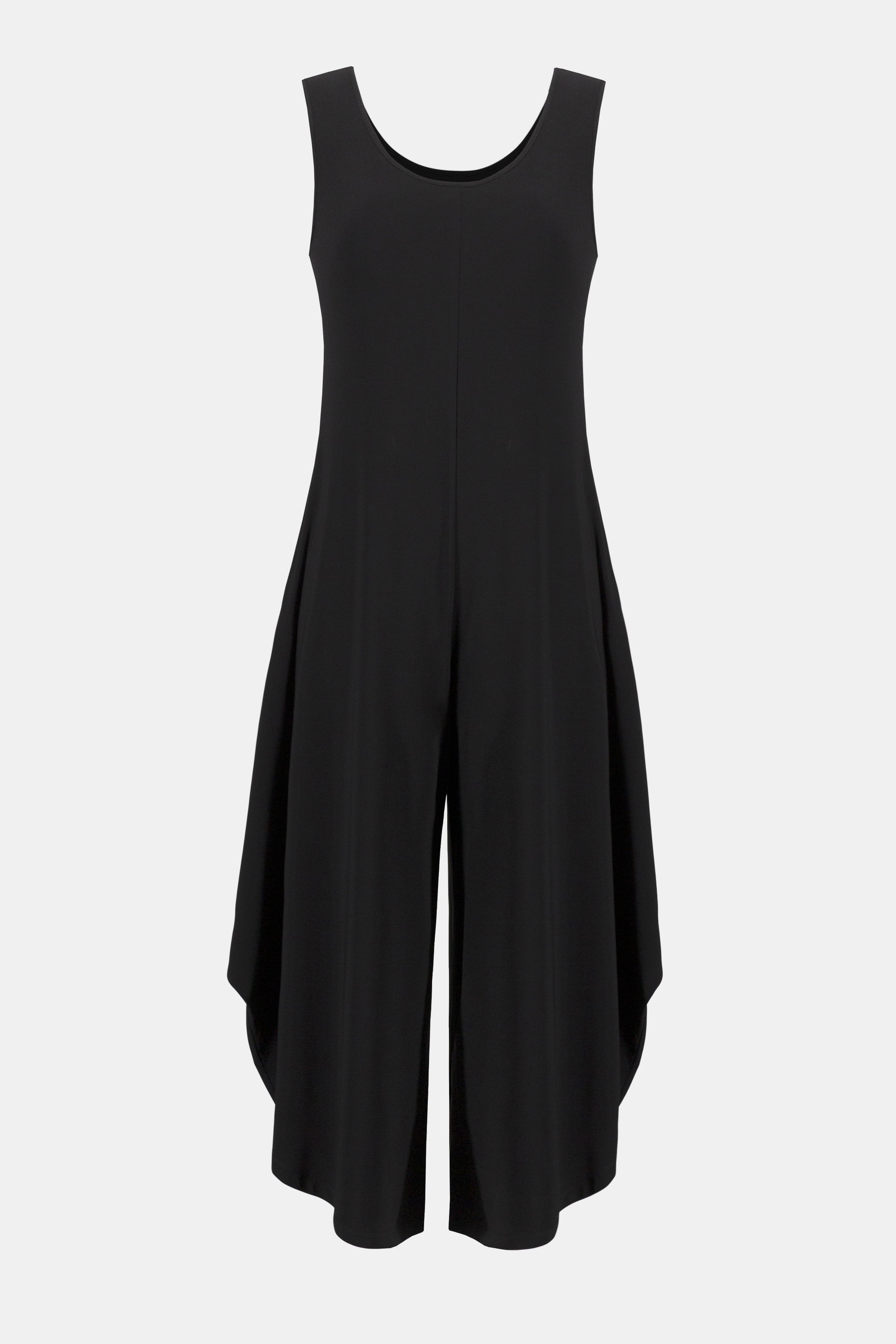 Joseph Ribkoff Silky Knit Wide-Leg Sleeveless Jumpsuit-252056