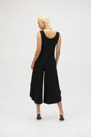 Joseph Ribkoff Silky Knit Wide-Leg Sleeveless Jumpsuit-252056